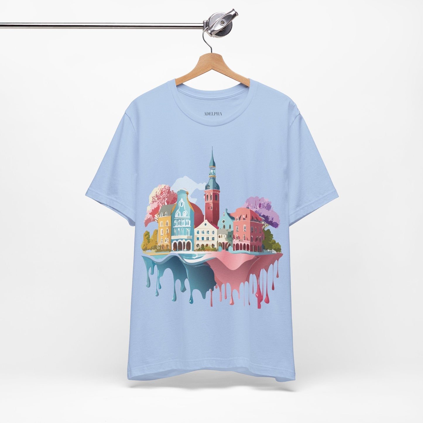 Germany Tourist Shirt Unisex Graphic Tee With Vintage Adelpha Artwork Short Sleeve