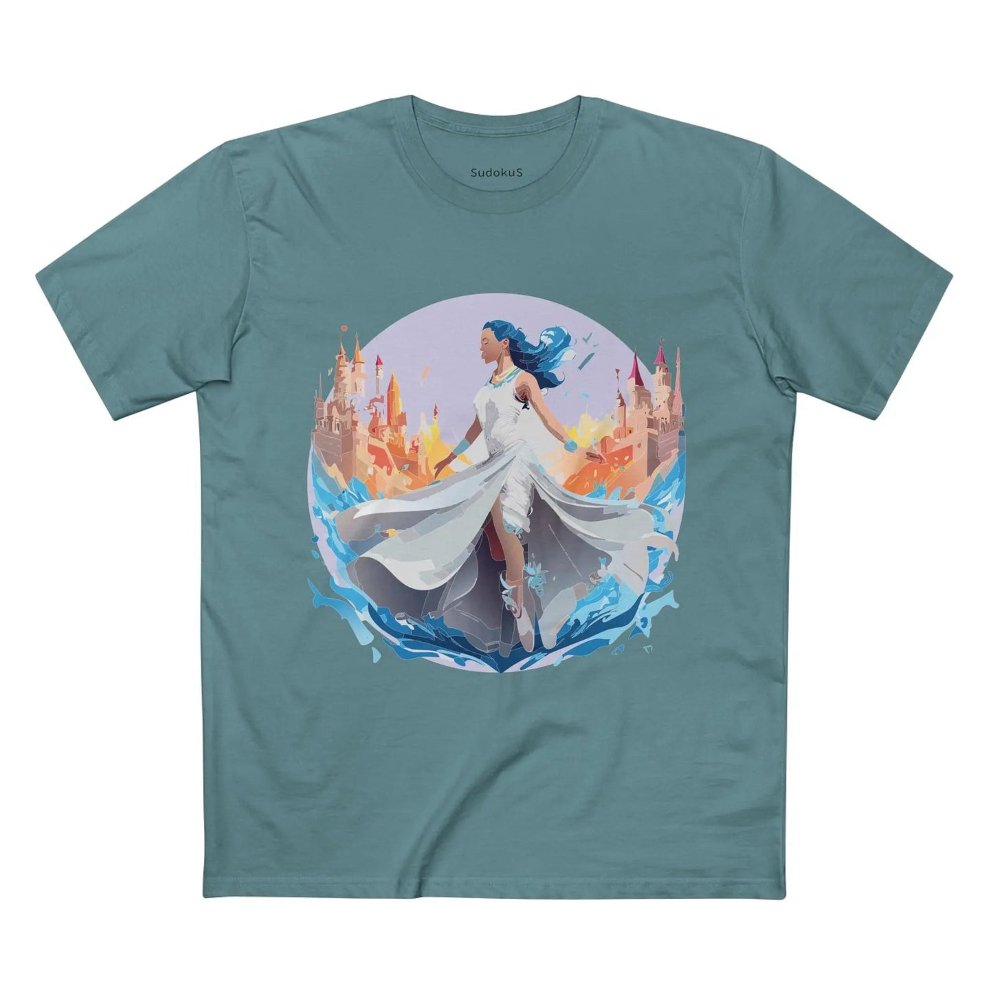 Dancer Graphic Unisex 100 Cotton Staple Tee 3