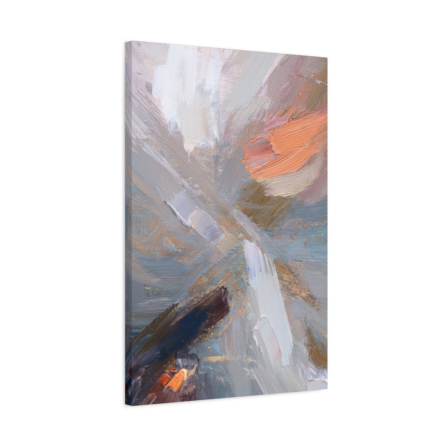 Abstract Pastel Painting Print Canvas 20x24,20x30,24x30 24x32,24x36,30x40 32x48,36x48,40x60 Pine-Wood Inner Frame ABS-89