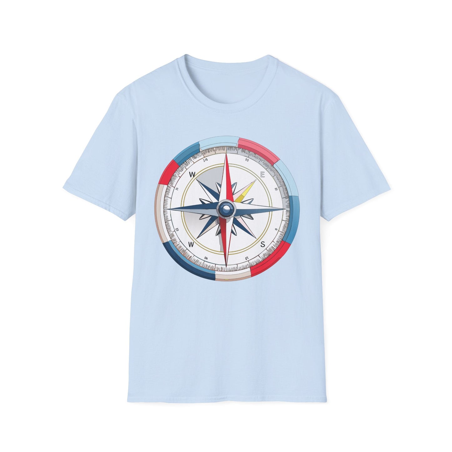 Compass Navigator Graphic Tee Unisex 100 Cotton 2
