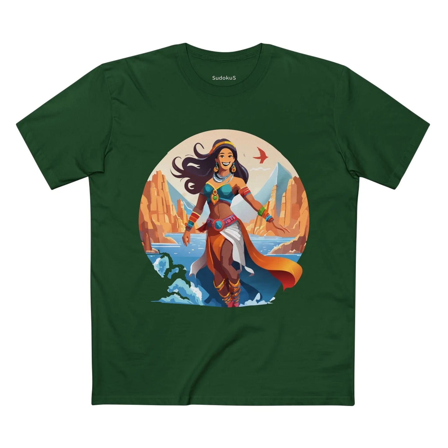 Dancer Graphic Unisex 100 Cotton Staple Tee 4
