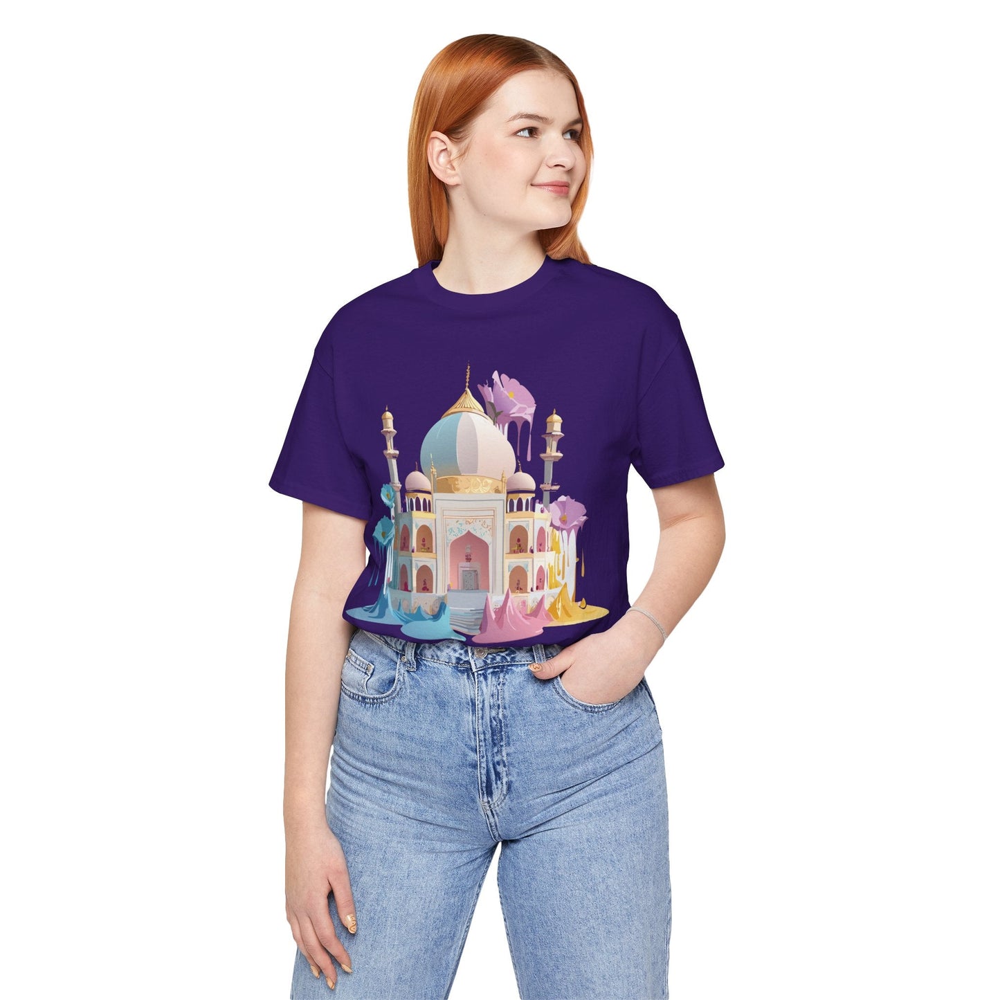 Tourist Shirt With Bukhara Graphic Tee Unisex Short Sleeve Art Design By Adelpha