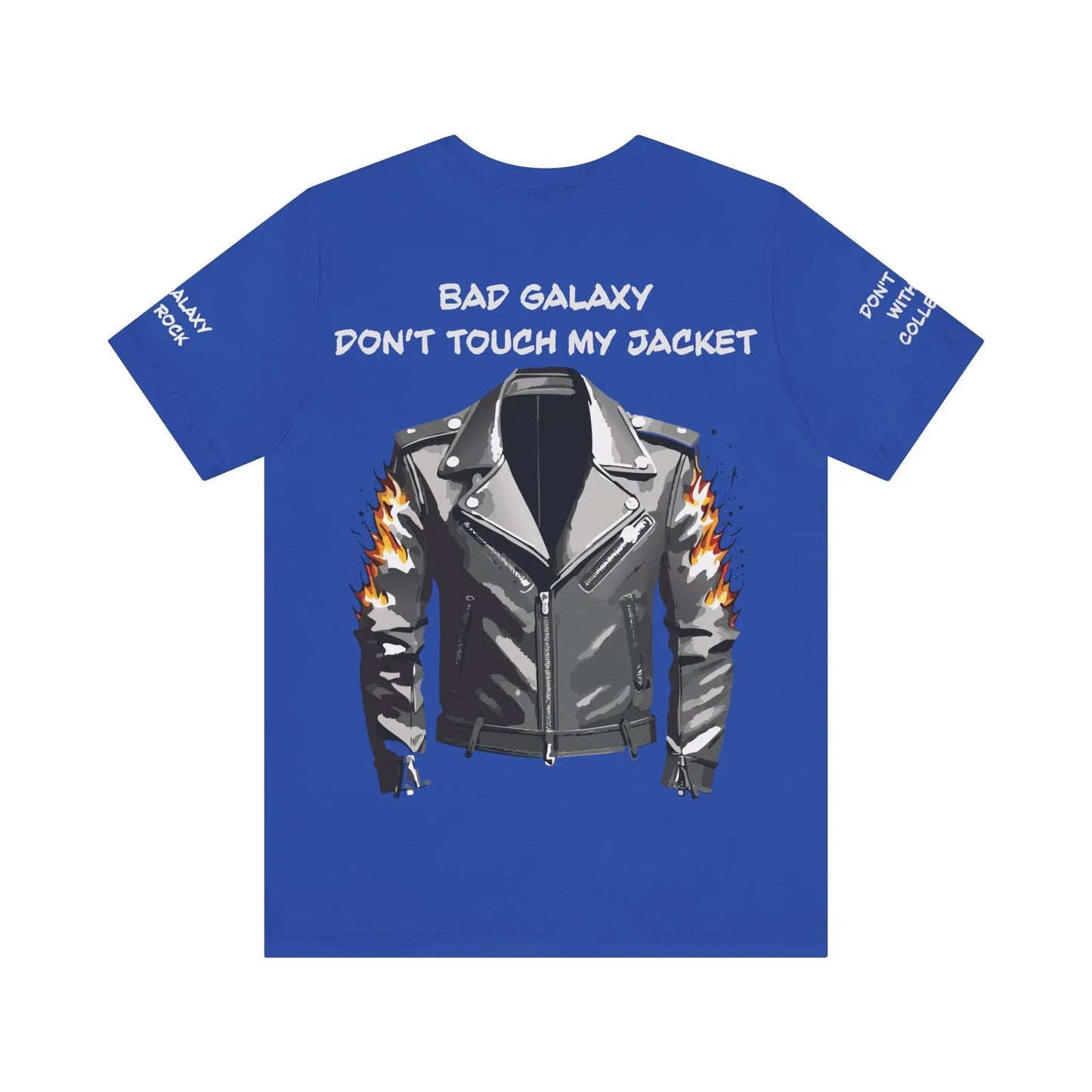 Punk Rock Tee Shirt Made To Order From Bad Galaxy Eco Friendly Inks Cotton Tee Made In USA