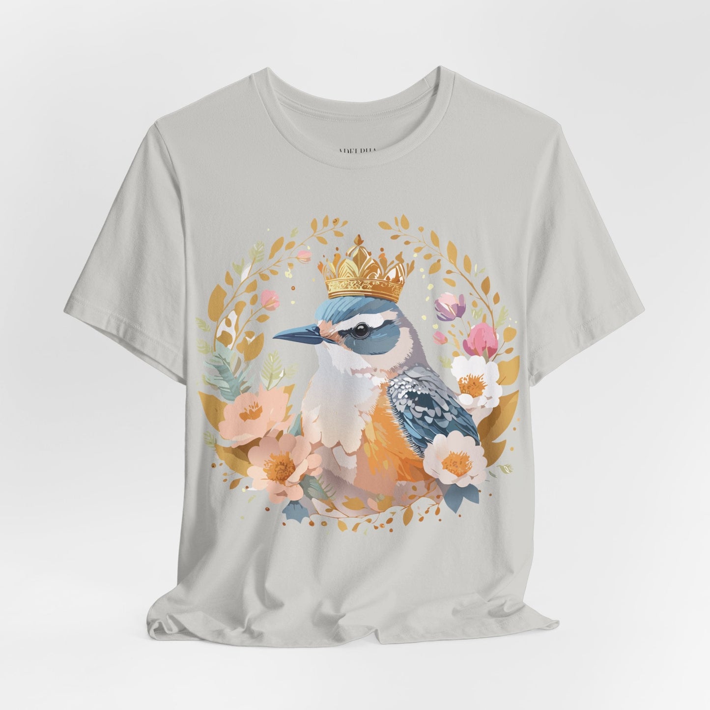 Medallion Graphic Unisex 100 Cotton Vintage Animal Medal Artwork Tee 33