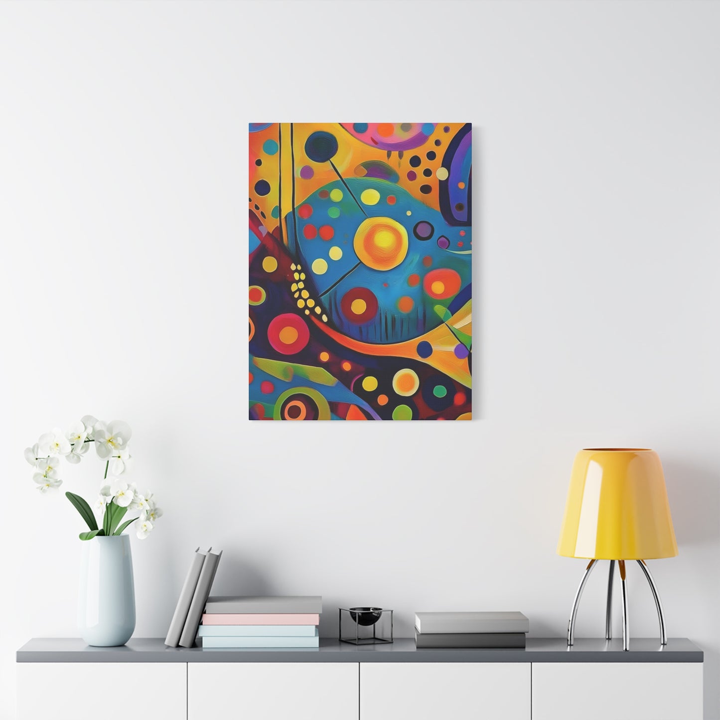 Abstract Oil Painting Print Canvas 20x24,20x30,24x30 24x32,24x36,30x40 32x48,36x48,40x60 Pine-Wood Inner Frame ABS-124