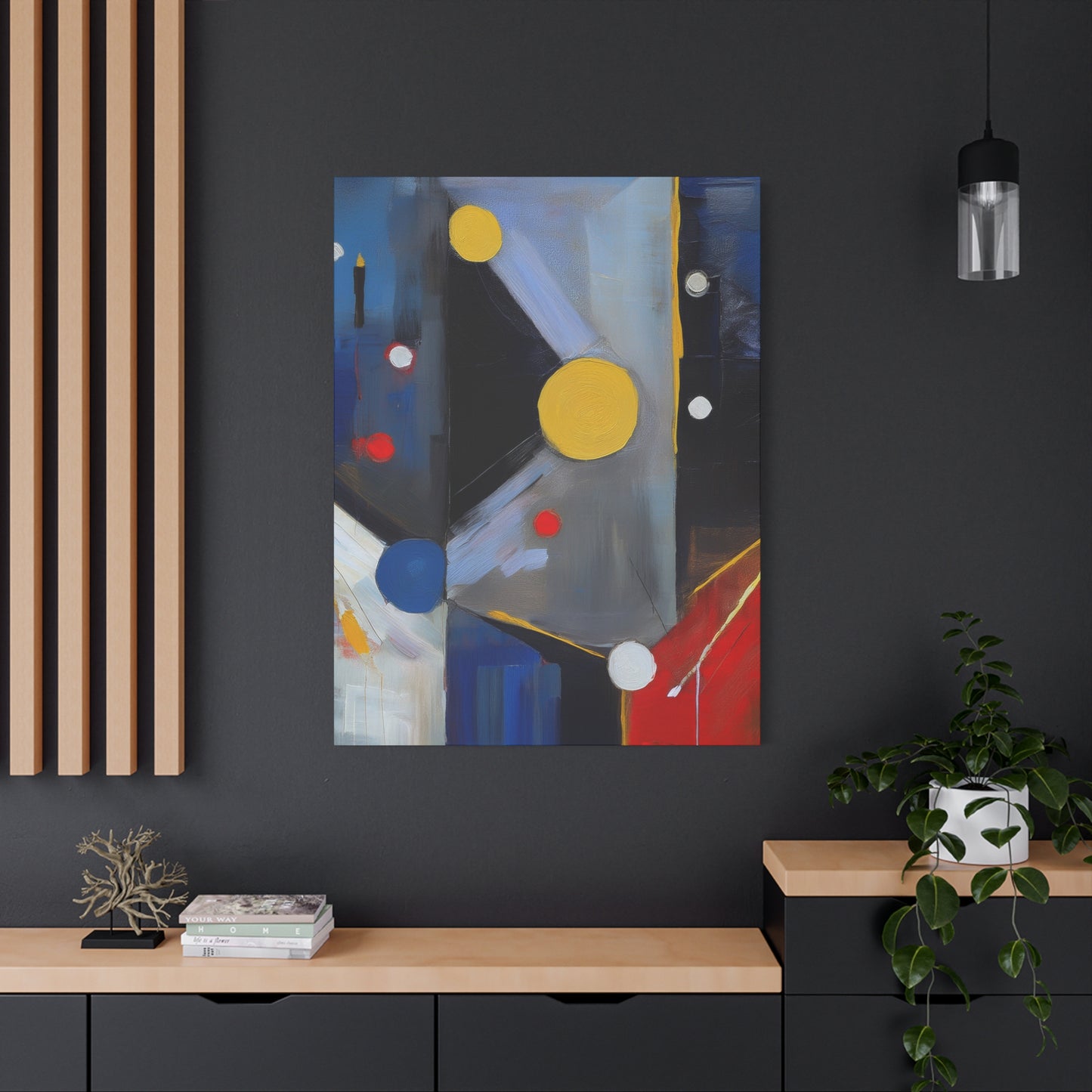 Abstract Oil Painting Print Canvas 20x24,20x30,24x30 24x32,24x36,30x40 32x48,36x48,40x60 Pine-Wood Inner Frame ABS-163