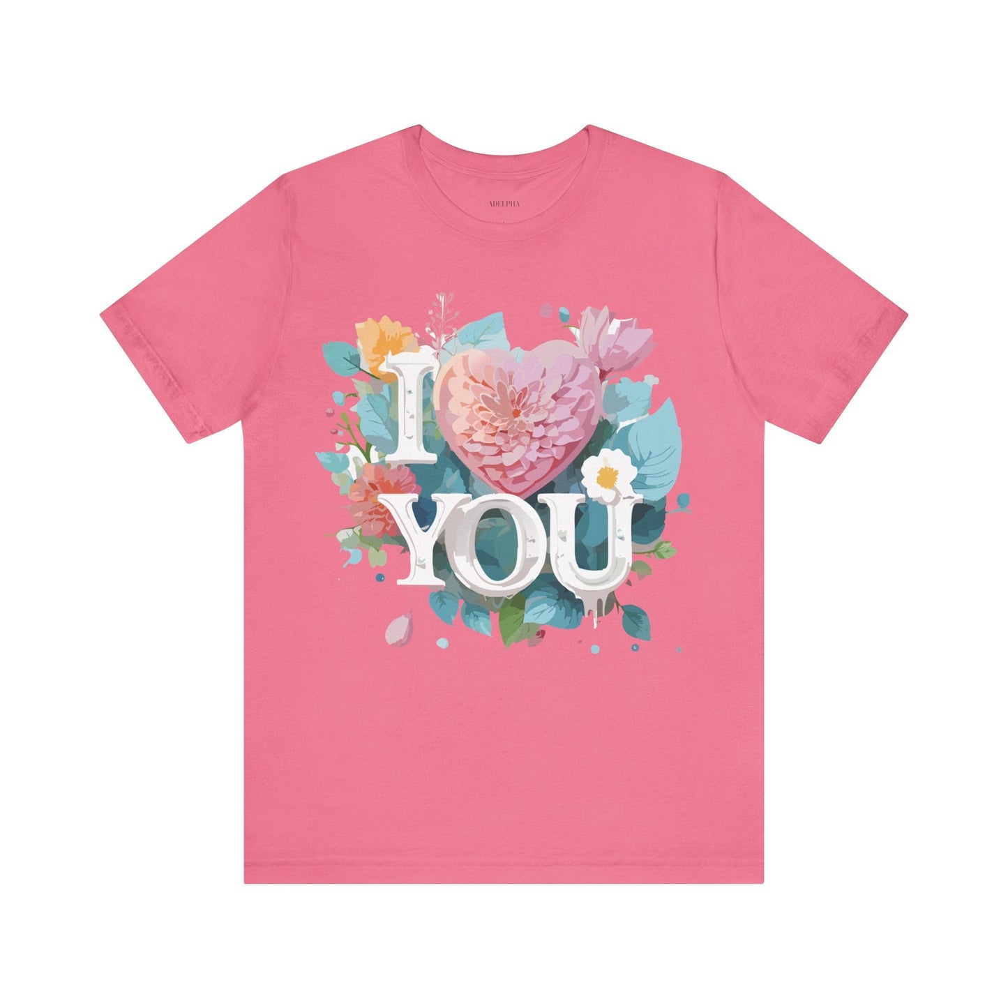 Valentine Graphic T Shirt Unisex Jersey Short Sleeve Tee With Adelpha Artwork Design