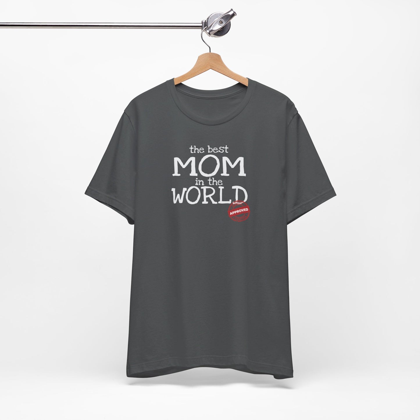 Cotton Tee Shirt with Mom Signature