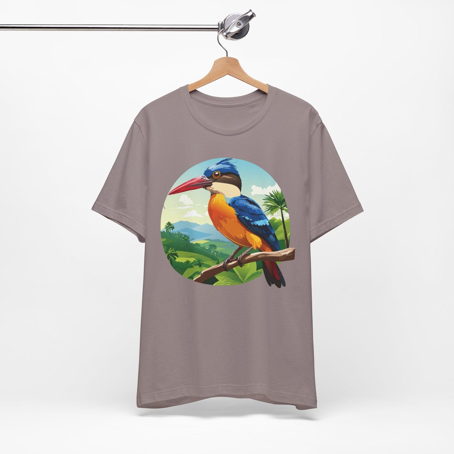 Unisex Animal Shirt With Art Design Featuring Wild Animals Jersey Short Sleeve Tee