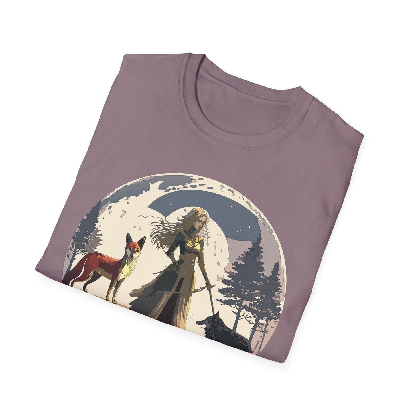 Womens Graphic T Shirt Art Design Tee Softstyle 64000 Gildan Unisex Short Sleeve