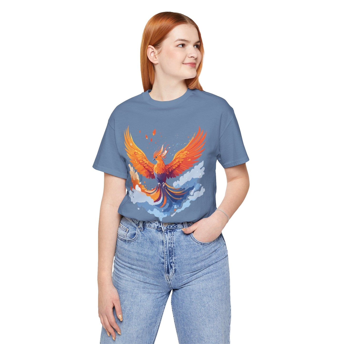 Unisex Animal Shirt With Art Design Graphic Tee Wild Animals Shirt For Everyday Wear