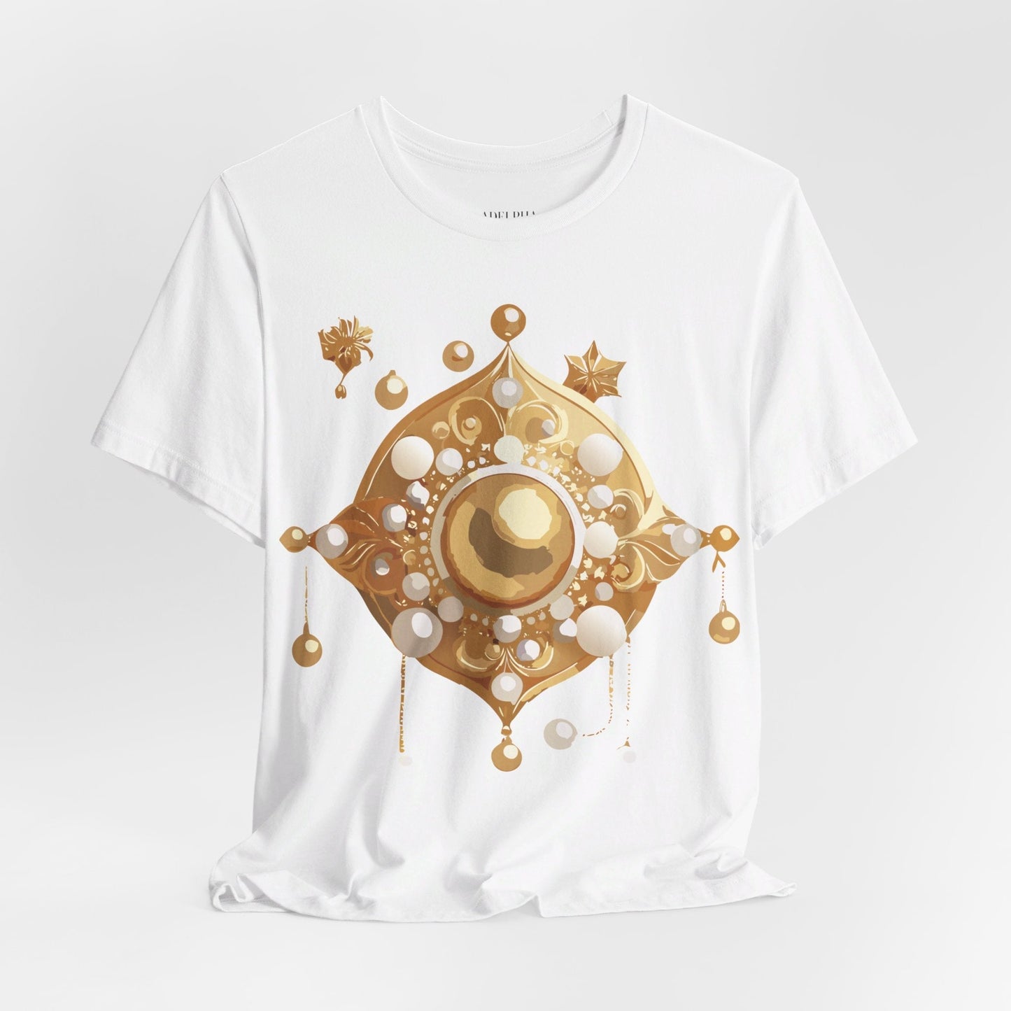 Jewelry Graphic Unisex 100 Cotton Vintage Treasure Art T-Shirt 32