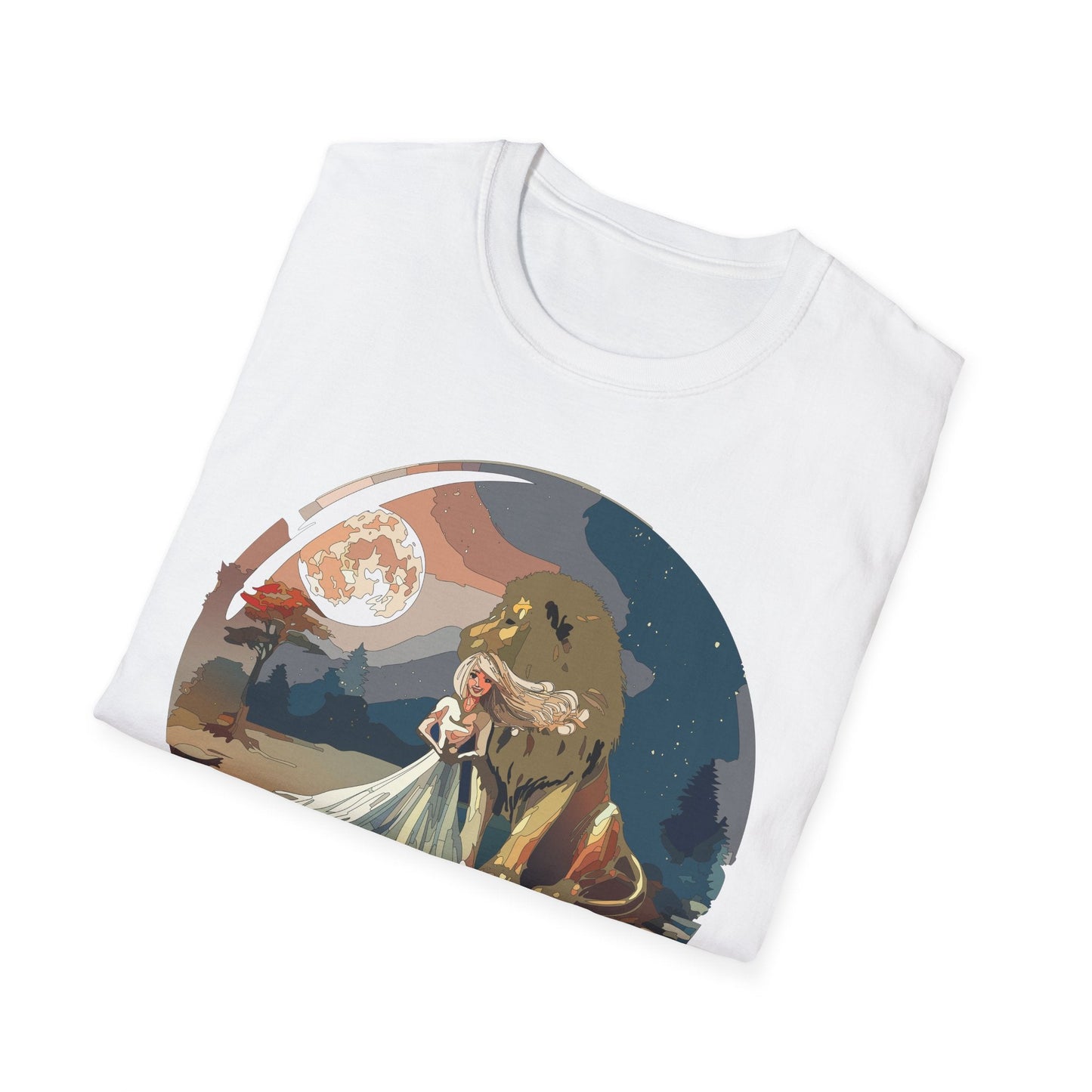 Womens Graphic T Shirt Art Design Unisex Softstyle 64000 Gildan Short Sleeve Tee