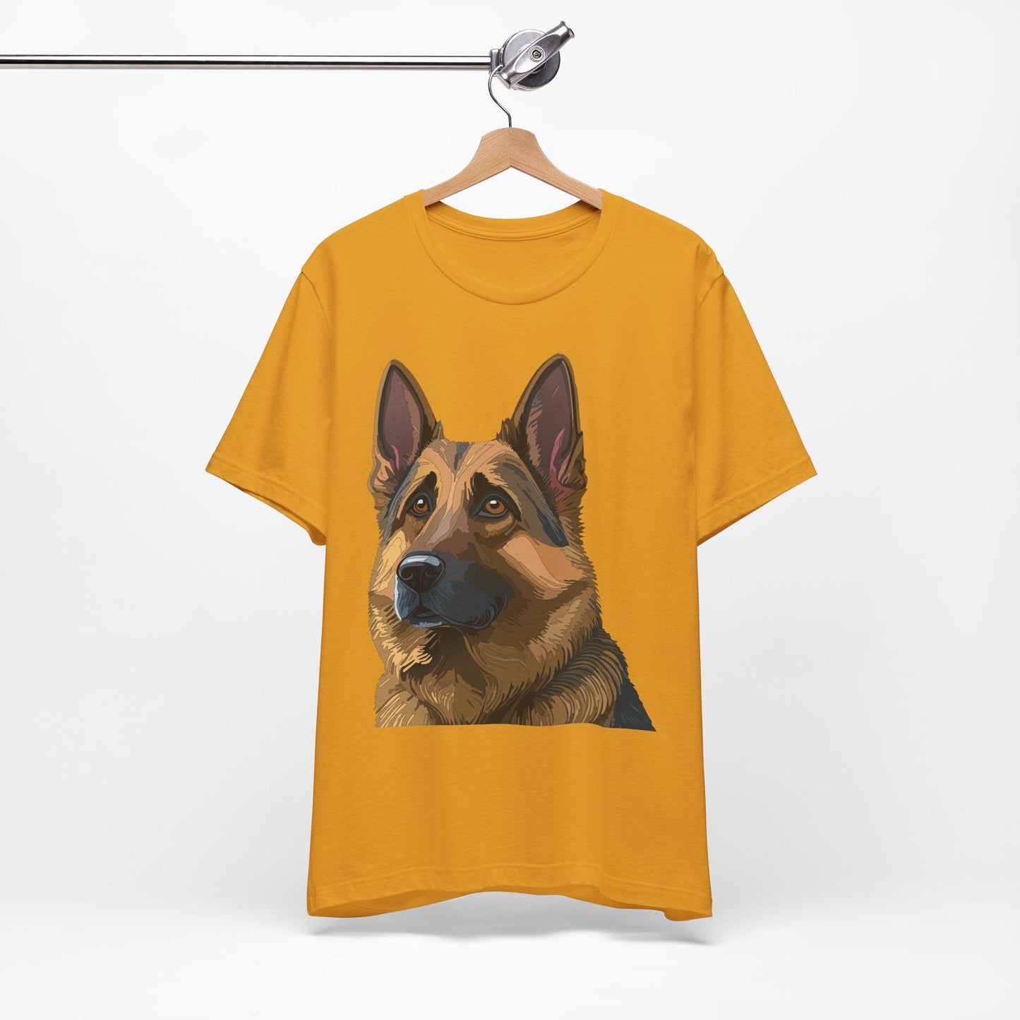 Unisex Animal Shirt With Art Design Tee Wild Animals Print Short Sleeve Comfort Tee