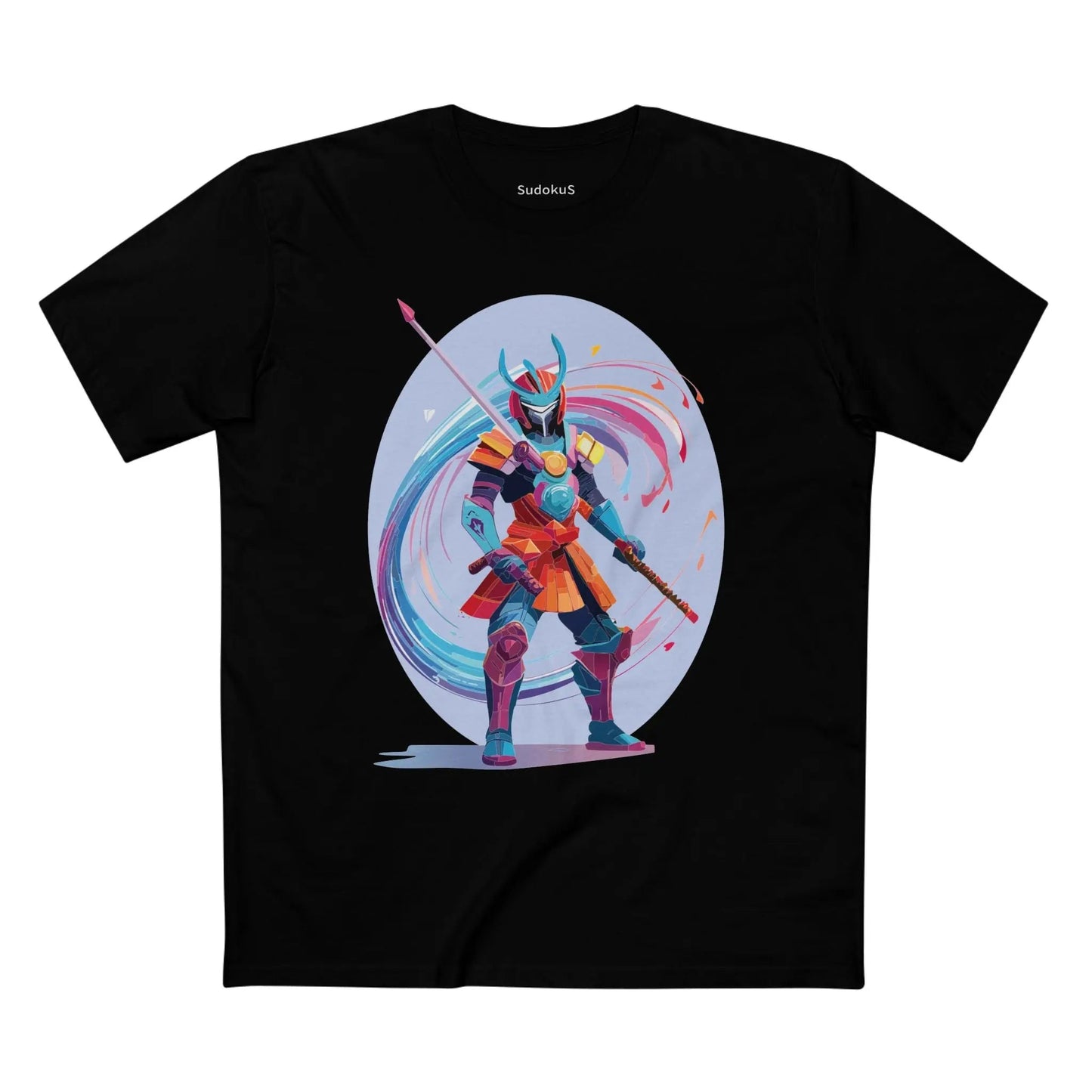 Samurai Graphic Unisex 100 Cotton Staple Tee 19