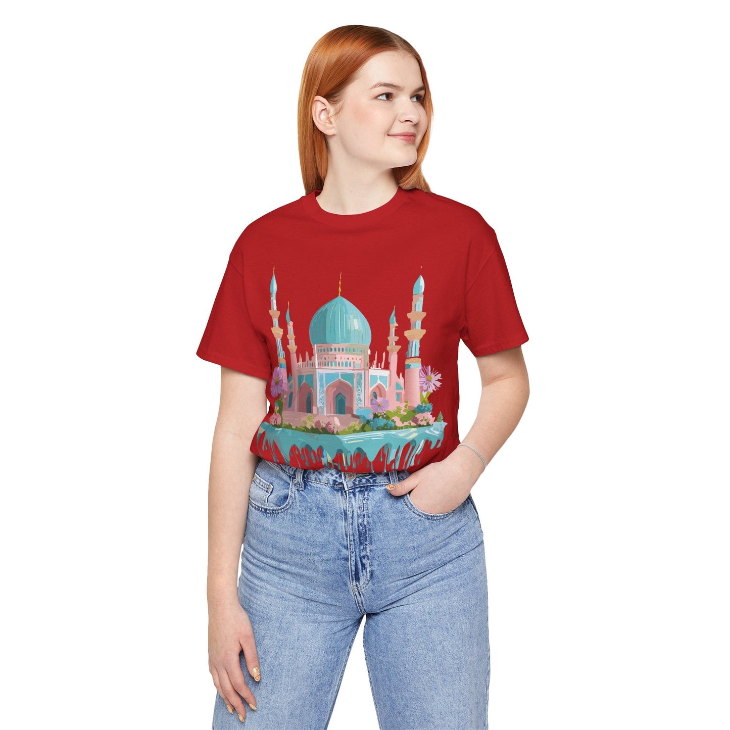 Tourist Shirt With Tashkent Graphic Tee By Adelpha Unisex Short Sleeve Vintage Artwork