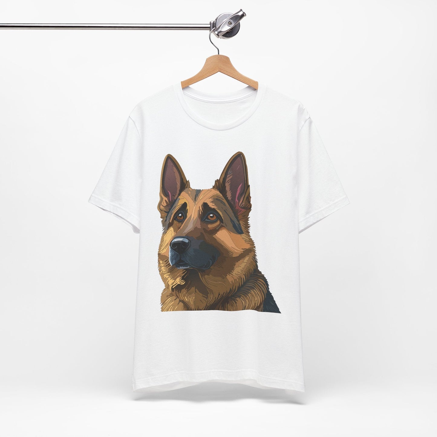Unisex Animal Shirt With Art Design Tee Wild Animals Print Short Sleeve Comfort Tee