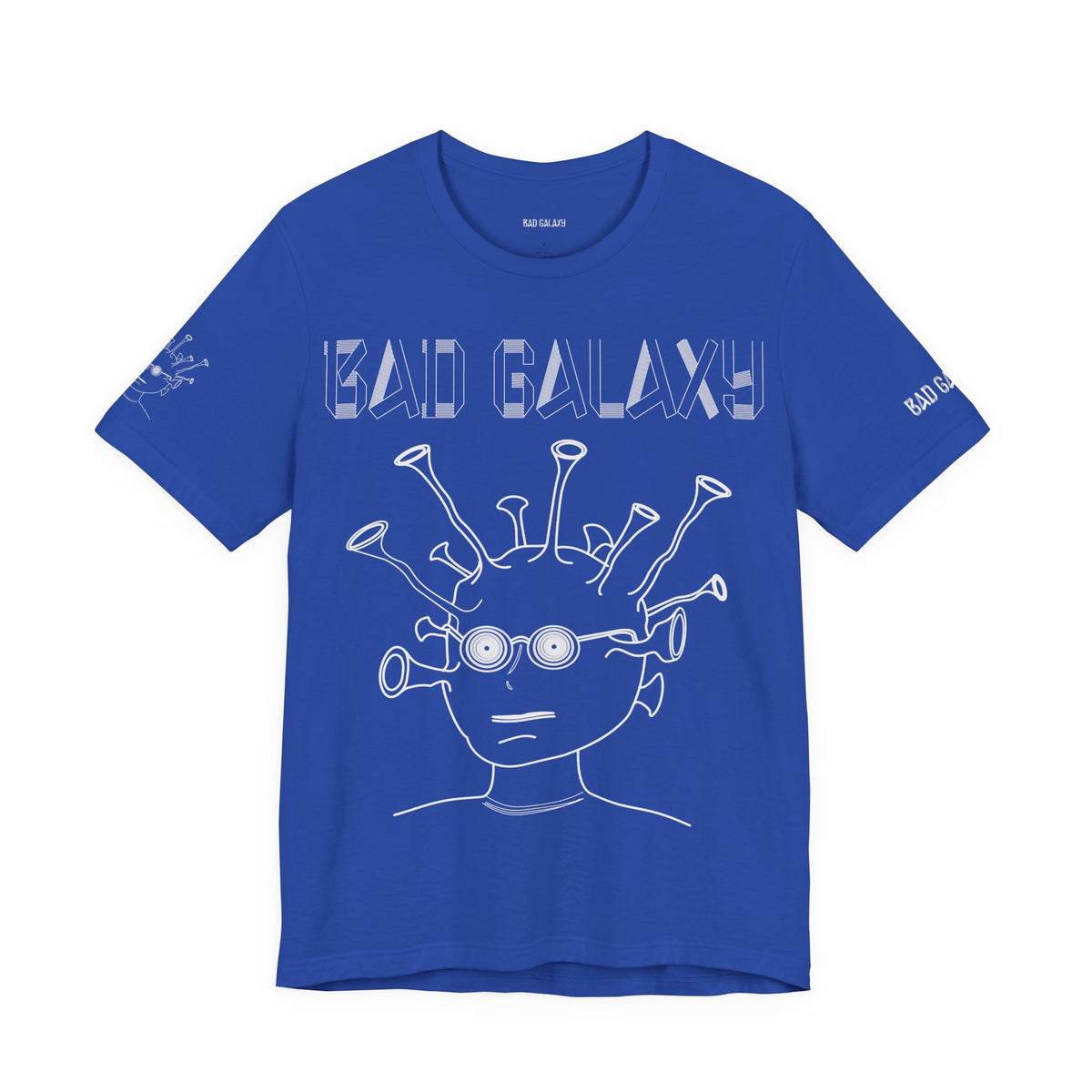 Alien Graphic Unisex Cotton Bella+Canvas Tee with Art Design b53