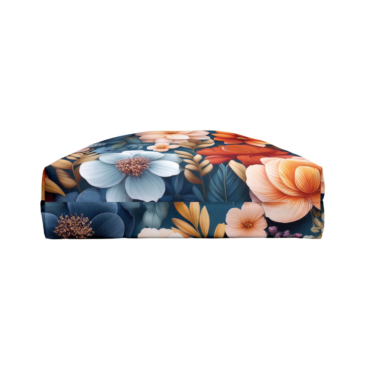 Floral Print Poly Canvas Weekender Bag 16