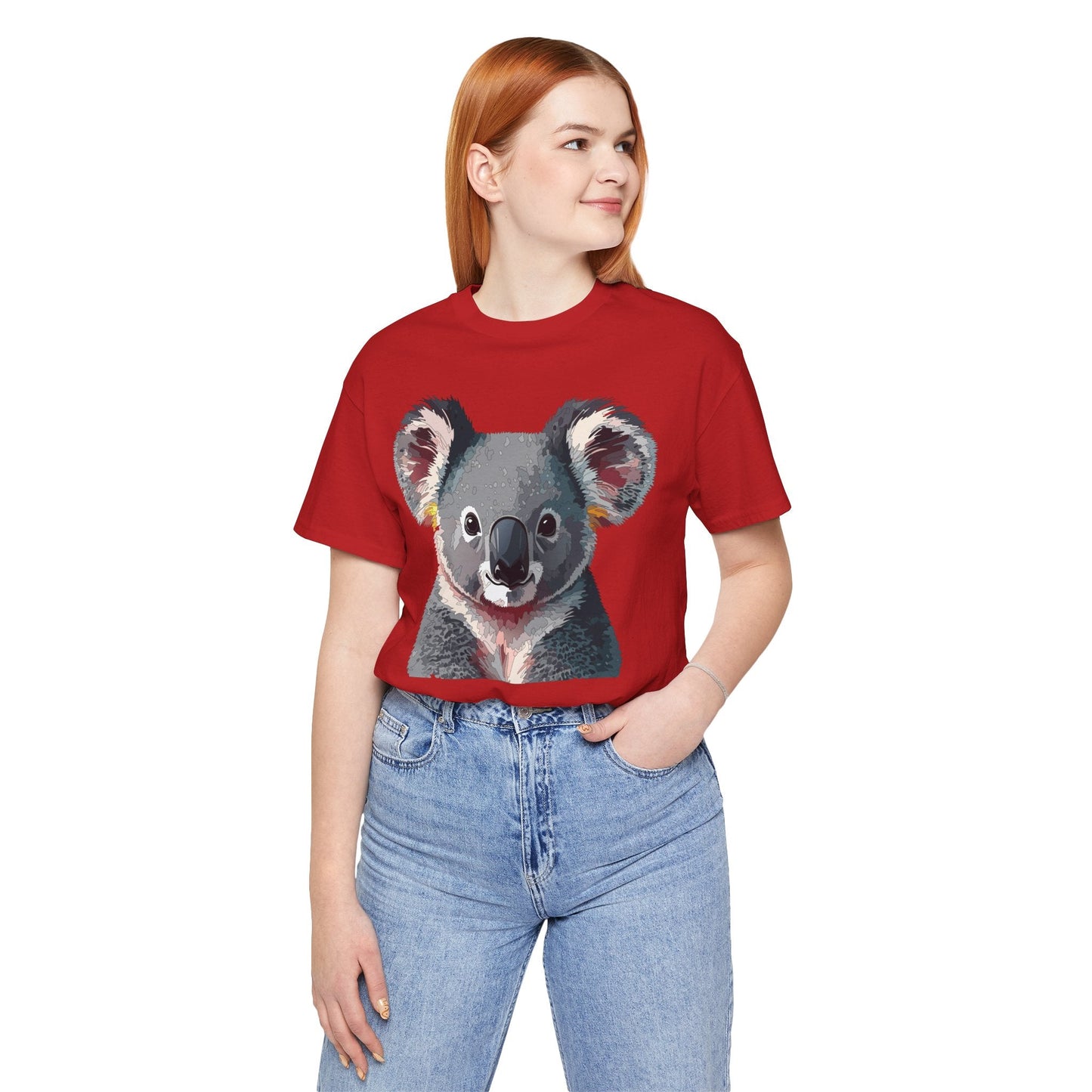 Unisex Animal Print Tee Shirt With Animals Art Design And Wildlife Graphic Comfortable Everyday Wear