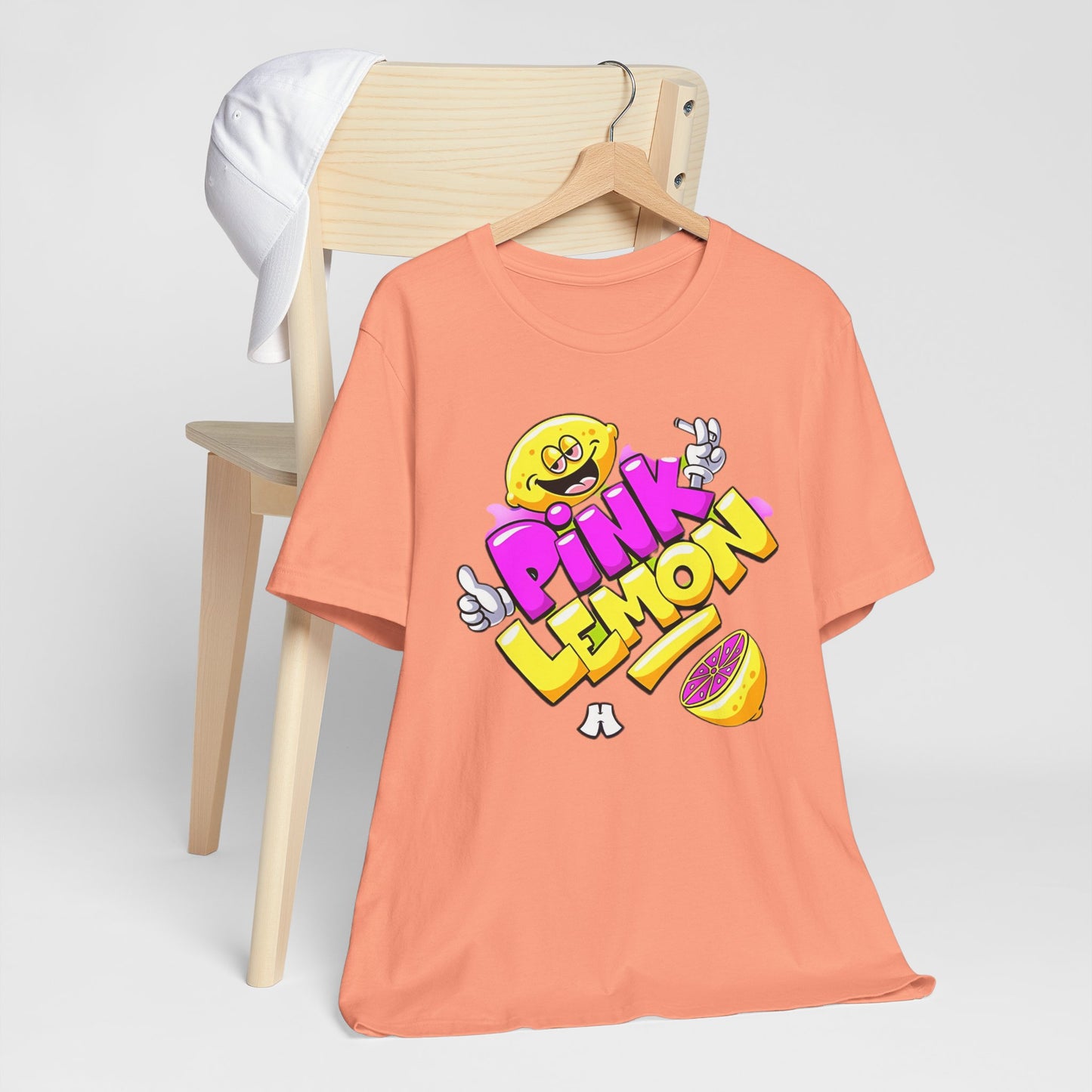 Lemon Graphic Tee, Graphic T-Shirt, Funny Lemon Shirt, Cute Cartoon Tees, Art T-Shirt, Art Design Tees