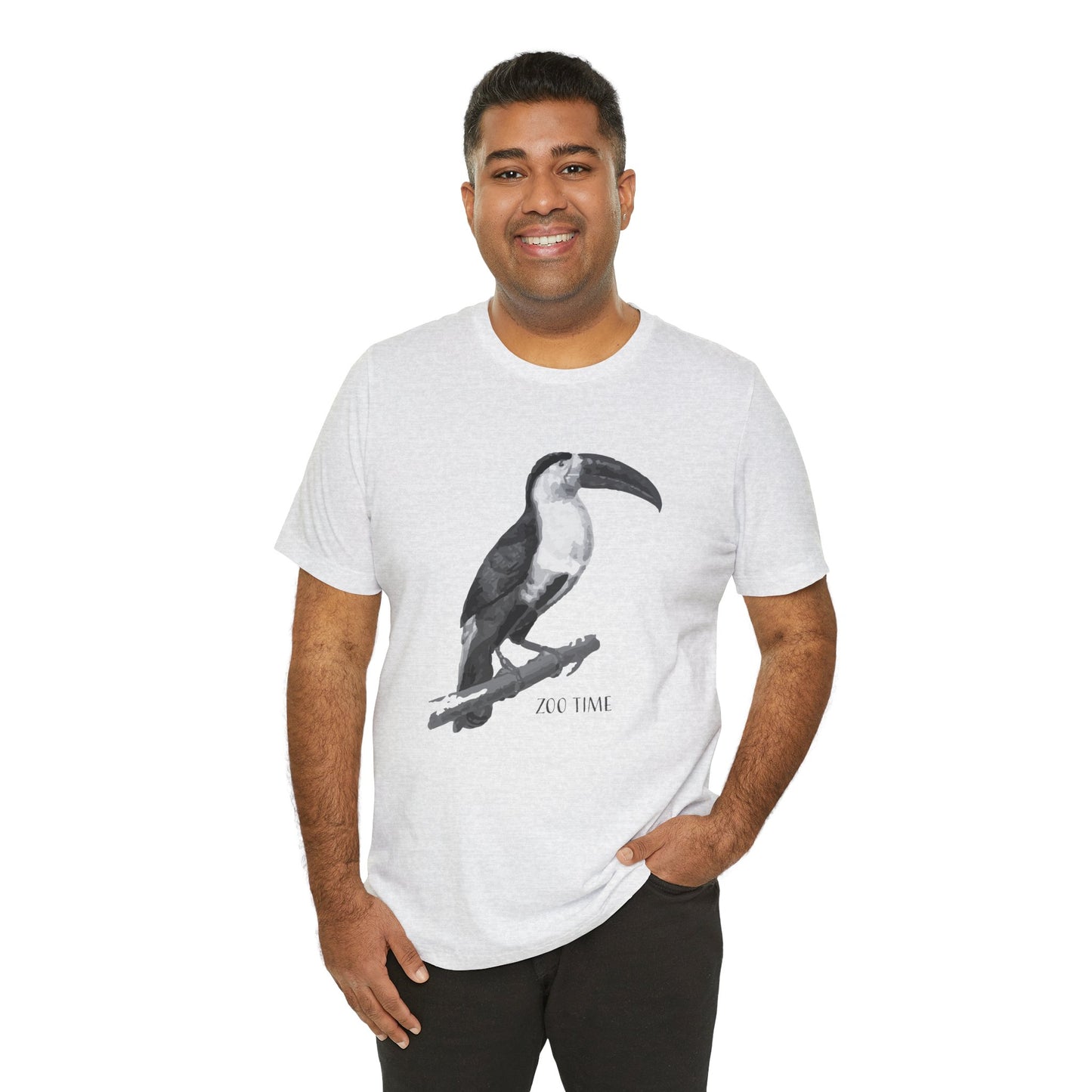 Unisex Tee Shirt with animals Print