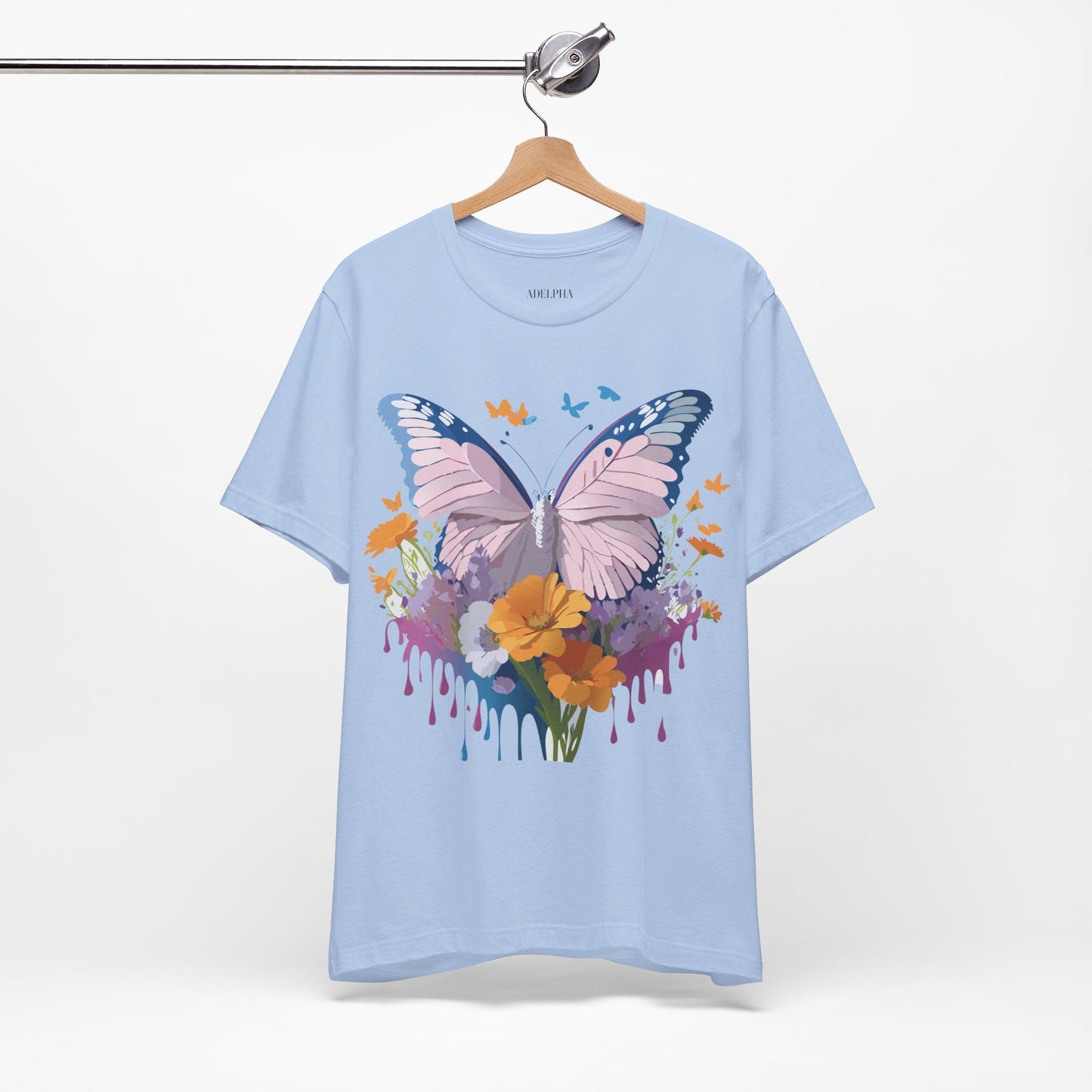Adelpha Butterfly Graphic Tee Unisex Vintage Inspired Art Design Short Sleeve