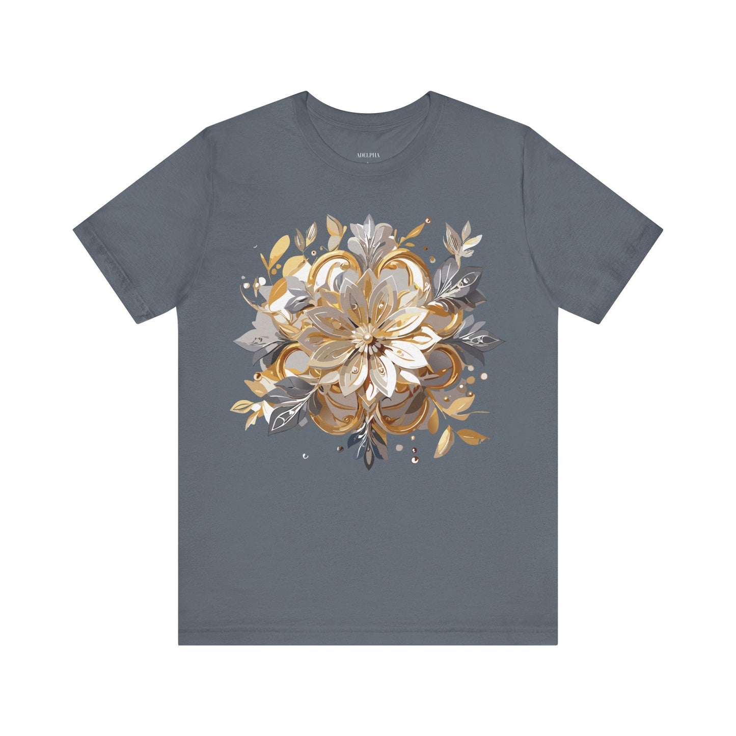 Adelpha Vintage Inspired Graphic Tee Unisex Jersey Short Sleeve Art Shirt Premium Comfort