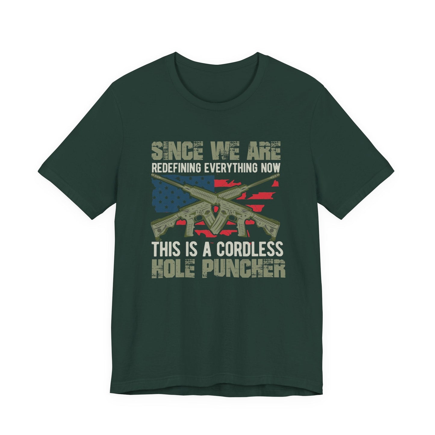 Army Veteran Patriotic Graphic Design Unisex Cotton T-Shirt v14