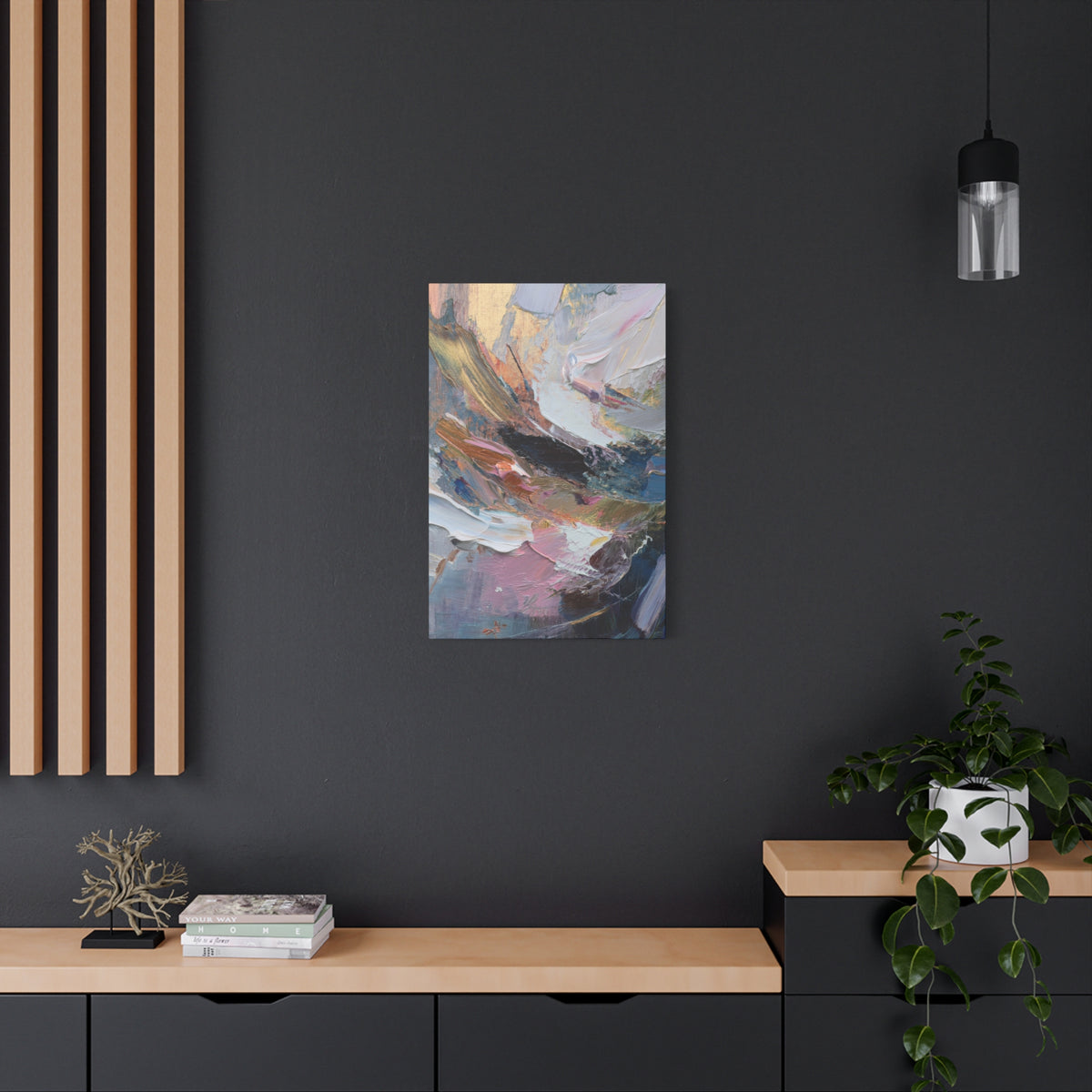 Abstract Oil Painting Print Canvas 20x24,20x30,24x30 24x32,24x36,30x40 32x48,36x48,40x60 Pine-Wood Inner Frame ABS-86