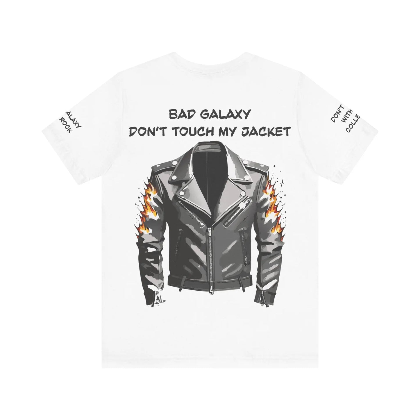 Bad Galaxy Punk Rock Tee Shirt Made In USA With Eco Friendly Ink 100 Percent Cotton