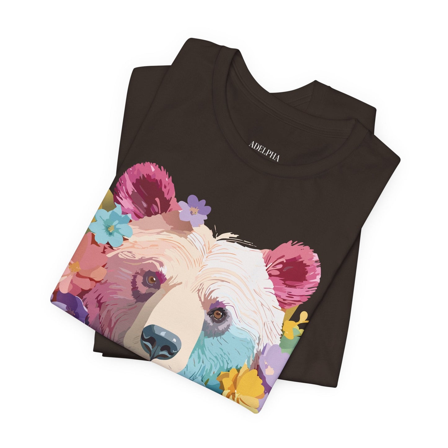 Bear Graphic T Shirt Unisex Adelpha Vintage Inspired Artwork Tee