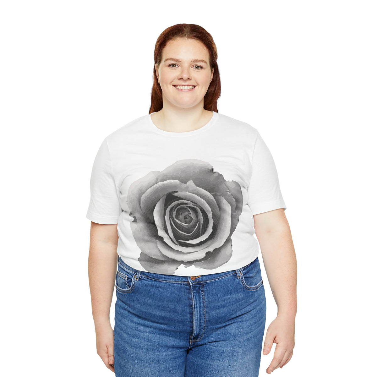 Floral Graphic Tee Shirt - Bella+Canvas Unisex 100 Cotton 56