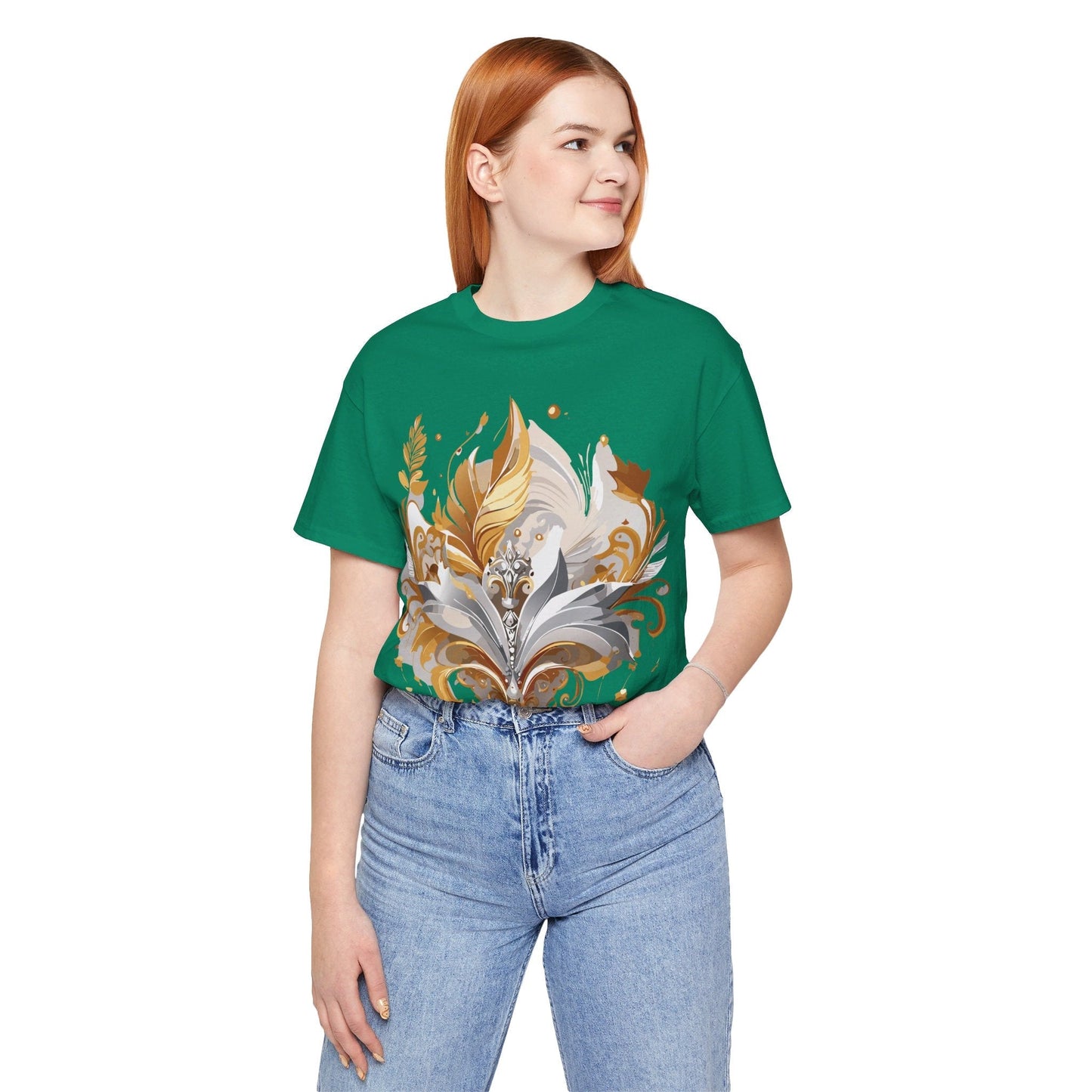 Adelpha Premium Graphic Tee Unisex Short Sleeve Jersey Shirt With Vintage Inspired Artwork