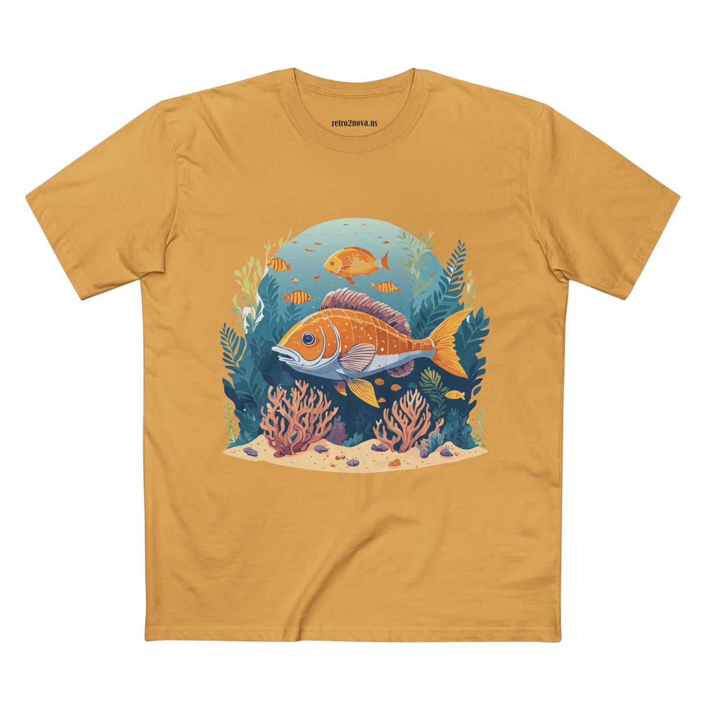 Ocean Pacific Unisex Premium Cotton Tee With Original Art Design OP 23 Retro2Nova
