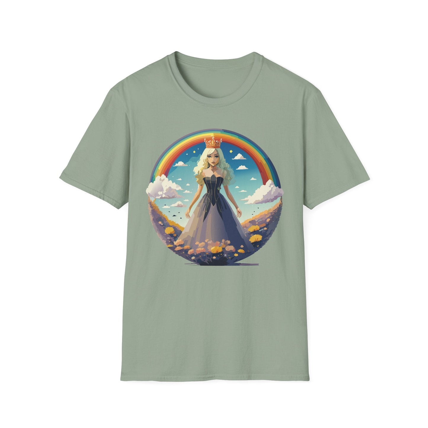 Womens Graphic T Shirt Art Design Tee 100 Percent Cotton Short Sleeve Softstyle Unisex