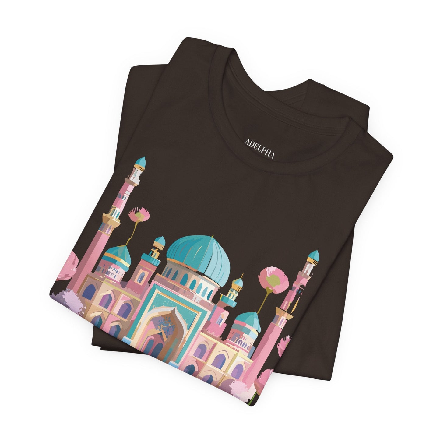 Adelpha Unisex Graphic Tee Vintage Inspired Artwork Tashkent Tourist Shirt Travel Style