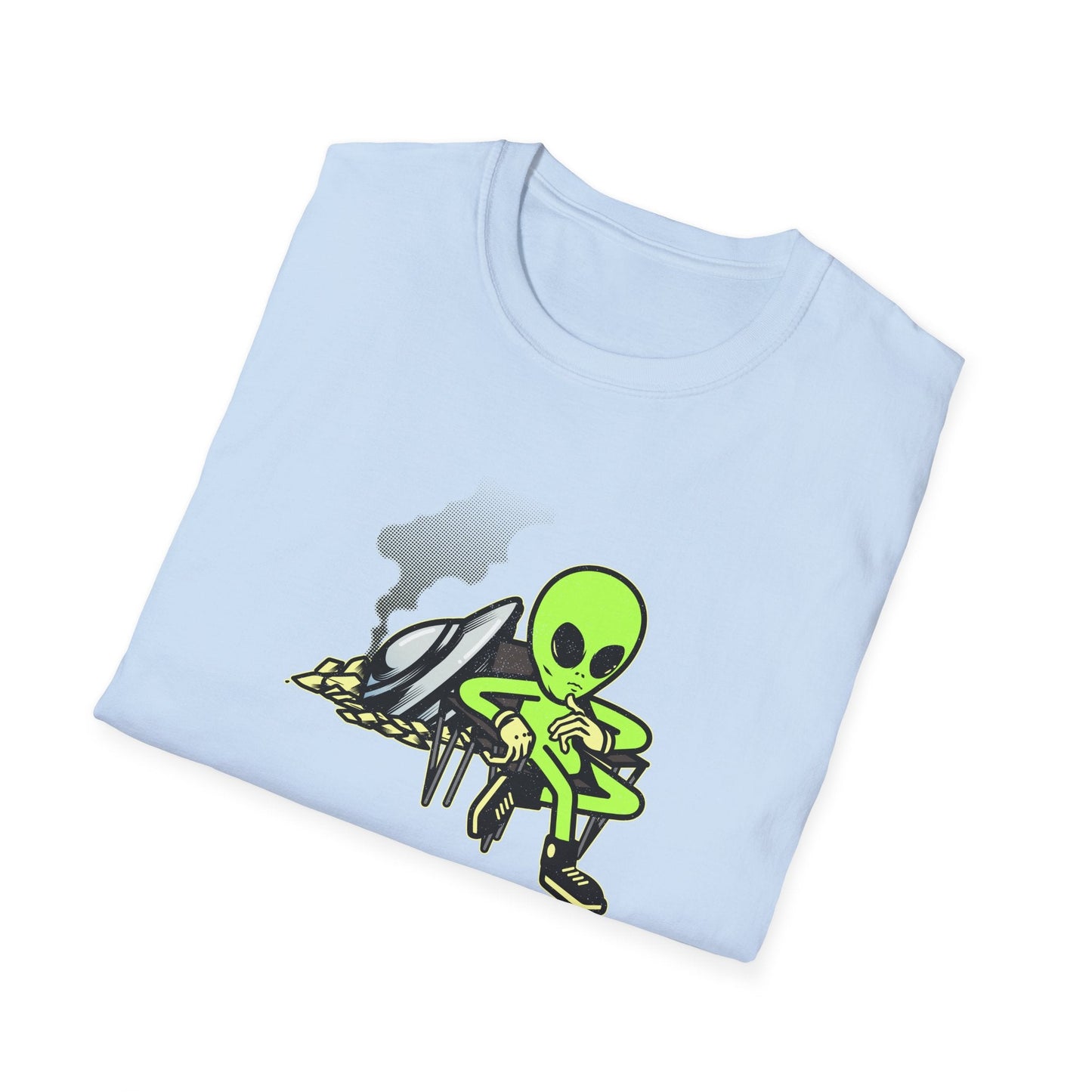 Funny T Shirts UFO Tees Funny Aliens Shirt  14