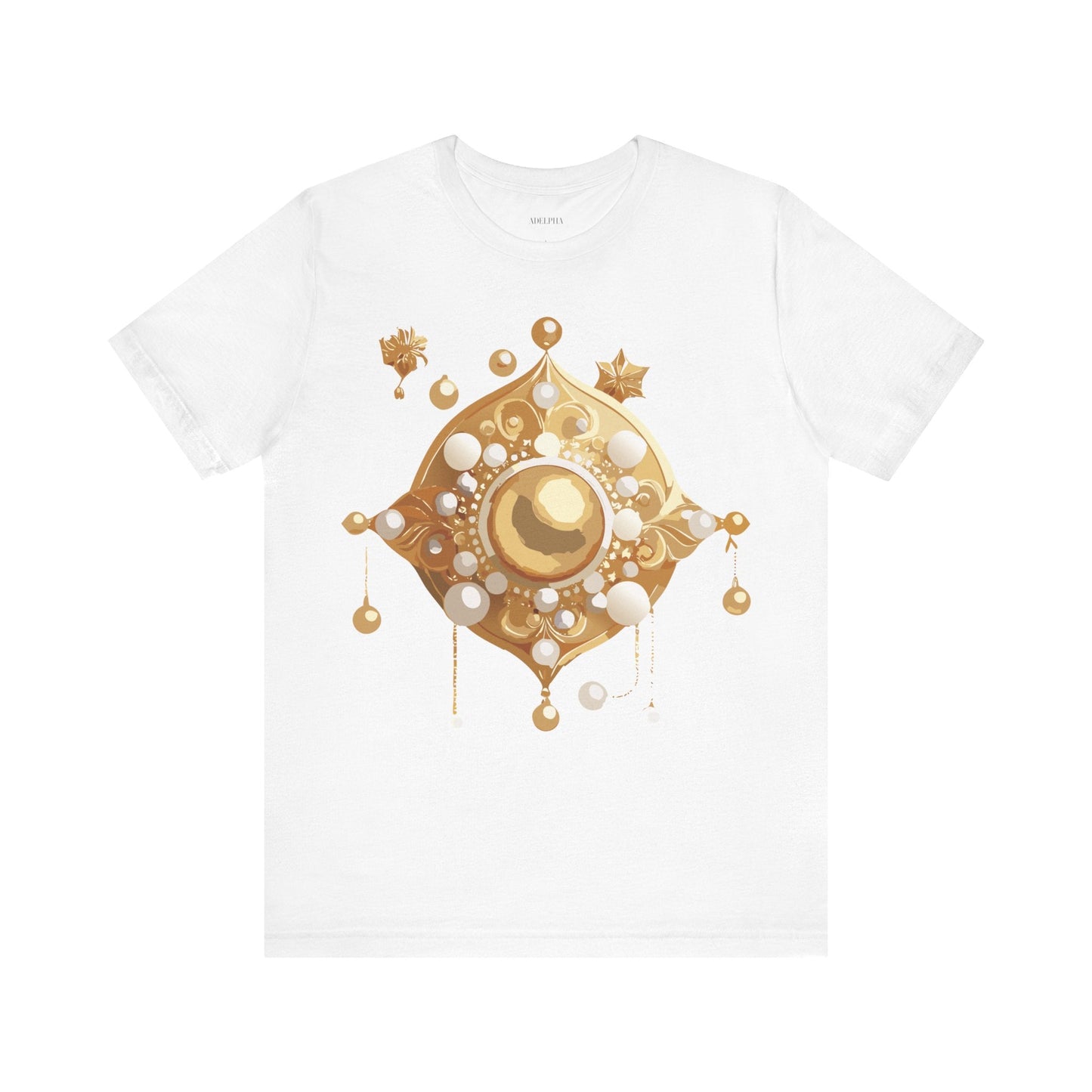 Jewelry Graphic Unisex 100 Cotton Vintage Treasure Art T-Shirt 32