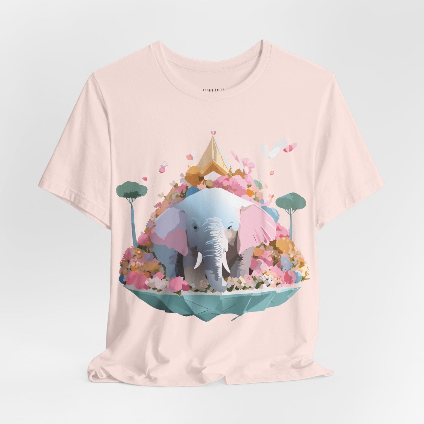 Elephant Graphic Unisex 100 Cotton Jersey Vintage Art Design Tee 19