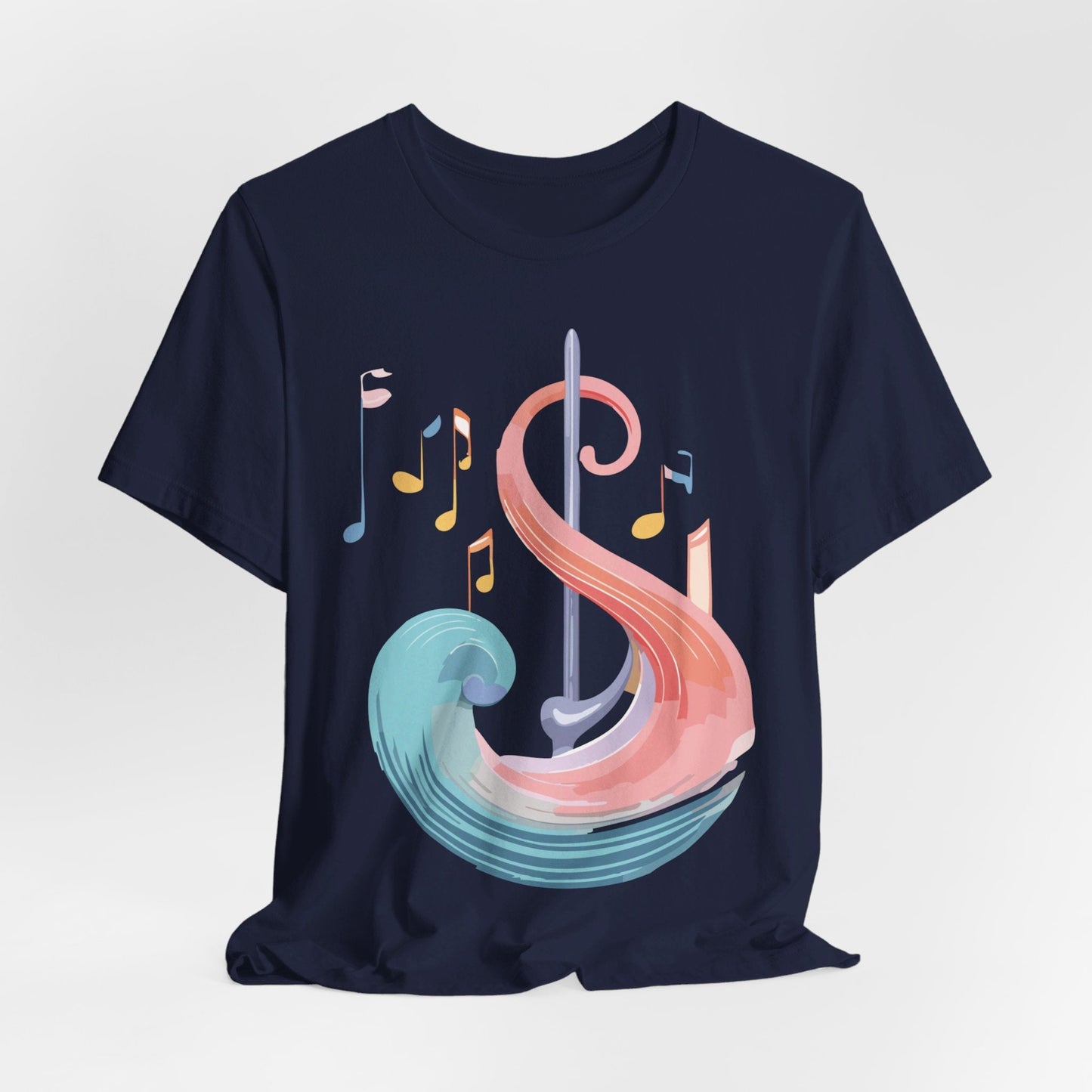 Music T Shirt Graphic Tee Unisex Short Sleeve Adelpha Vintage Inspired Artwork Art Design