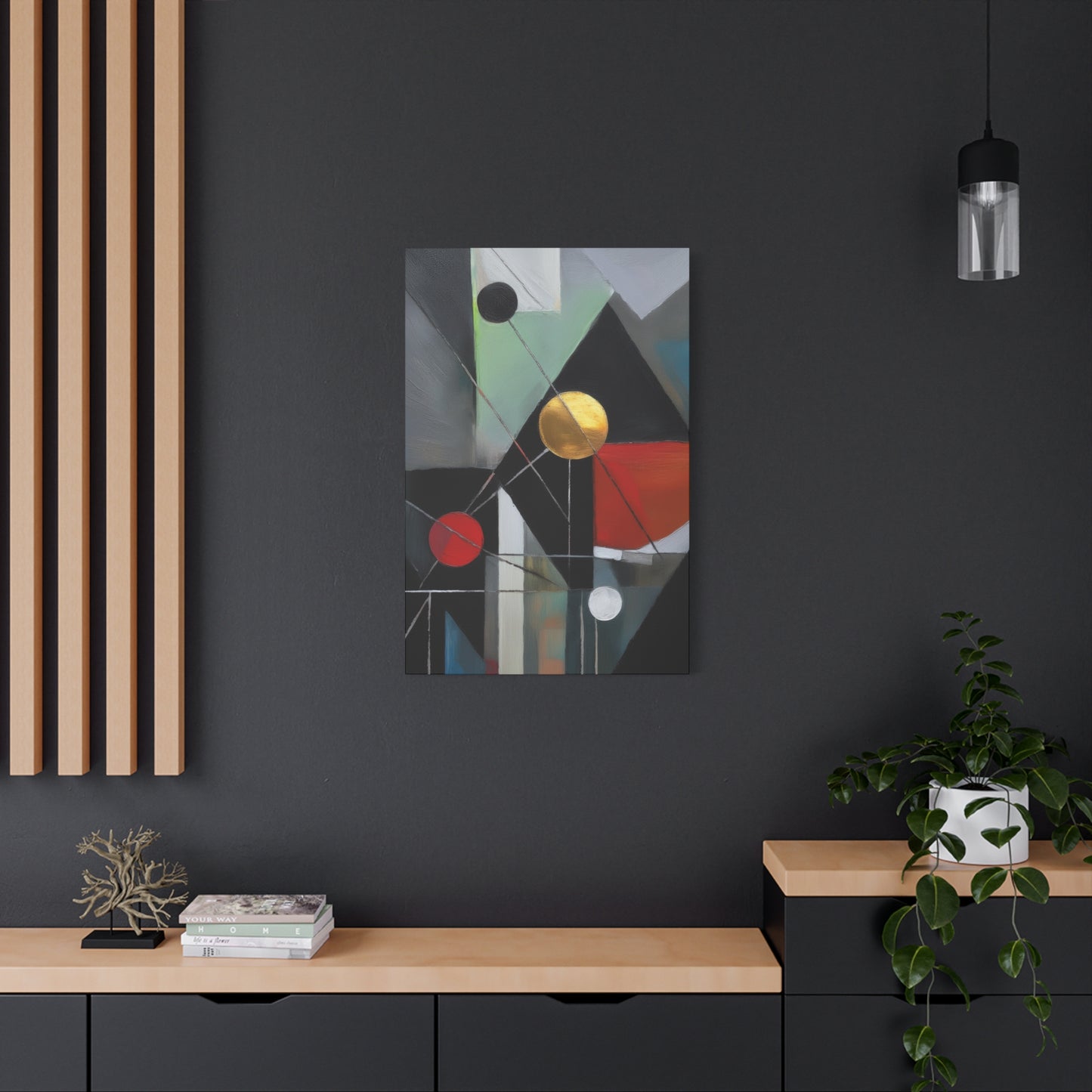 Abstract Oil Painting Print Canvas 20x24,20x30,24x30 24x32,24x36,30x40 32x48,36x48,40x60 Pine-Wood Inner Frame ABS-159