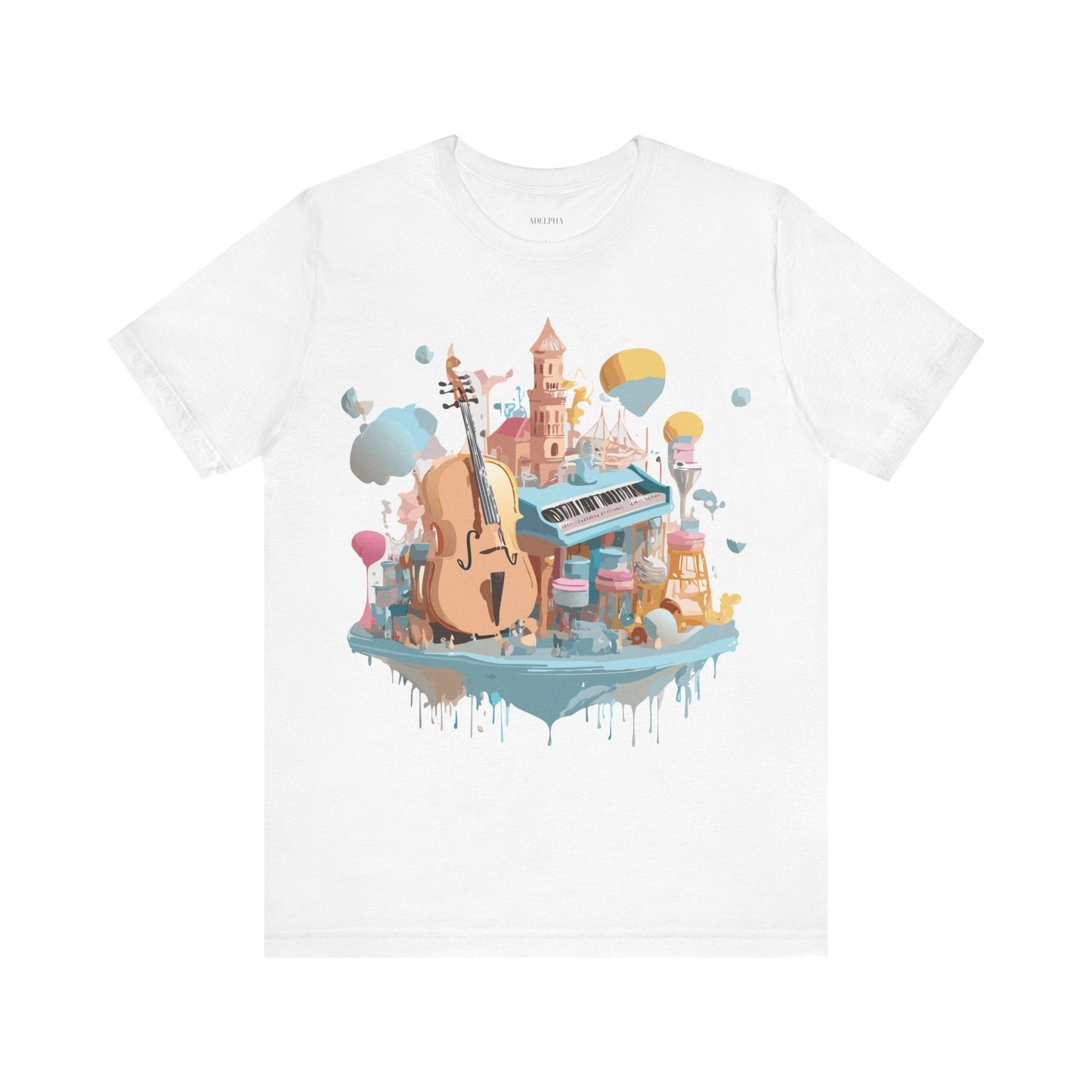 Adelpha Graphic Tee Unisex Short Sleeve Art Design Shirt Vintage Inspired Artwork Premium Quality