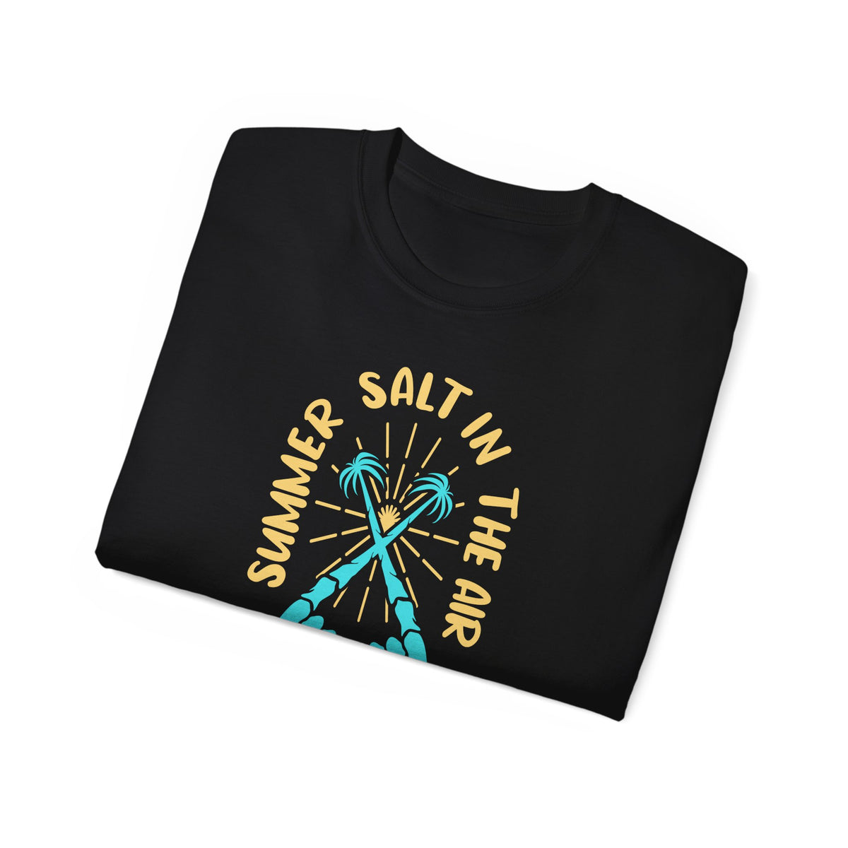 Summer Salt In The Air Sand In My Hair T-Shirt | Beach Skull Graphic