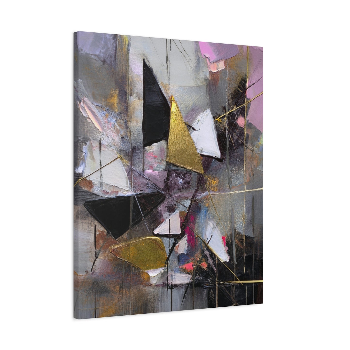 Abstract Oil Painting Print Canvas 20x24,20x30,24x30 24x32,24x36,30x40 32x48,36x48,40x60 Pine-Wood Inner Frame ABS-217