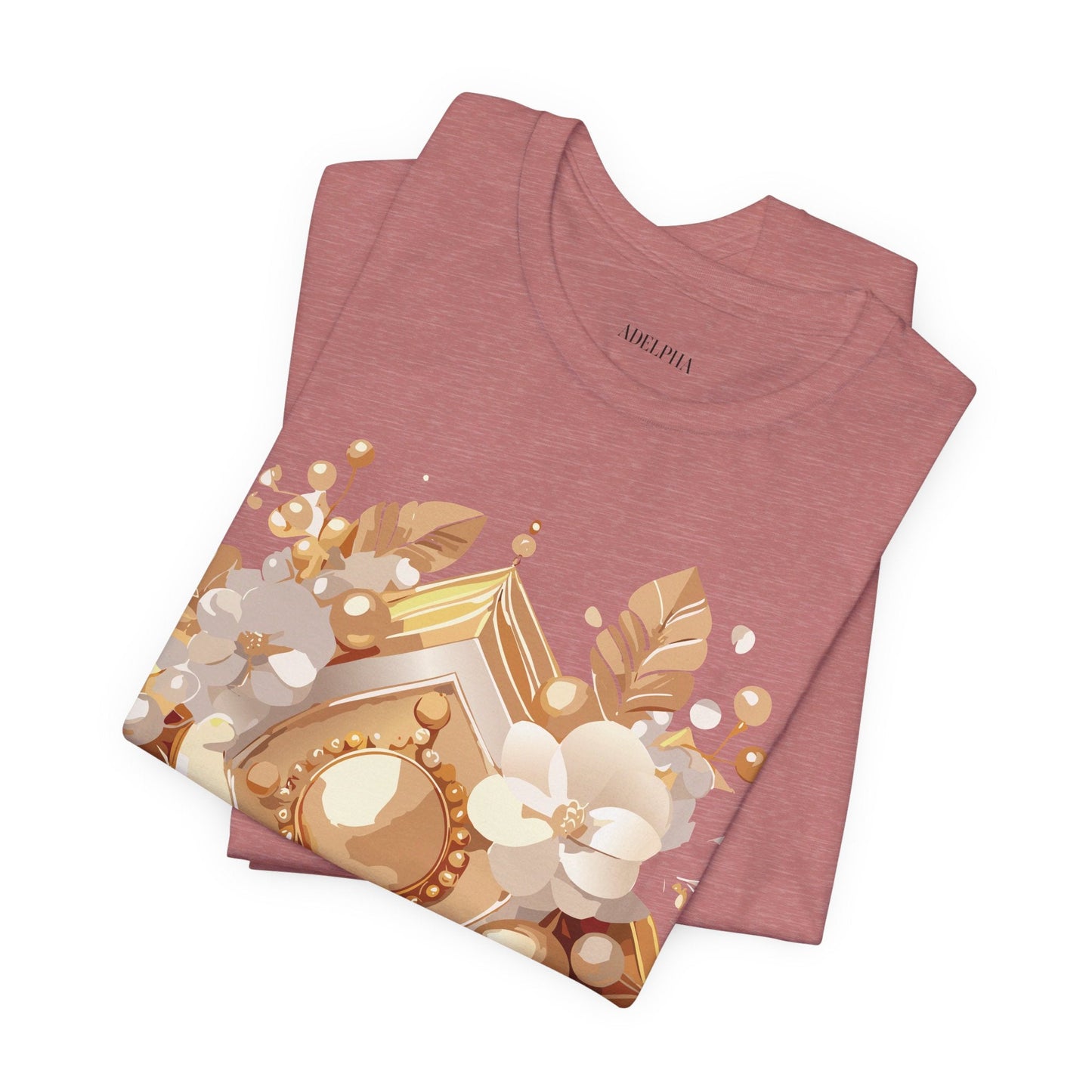 Jewelry Graphic Unisex 100 Cotton Vintage Treasure Art T-Shirt 28