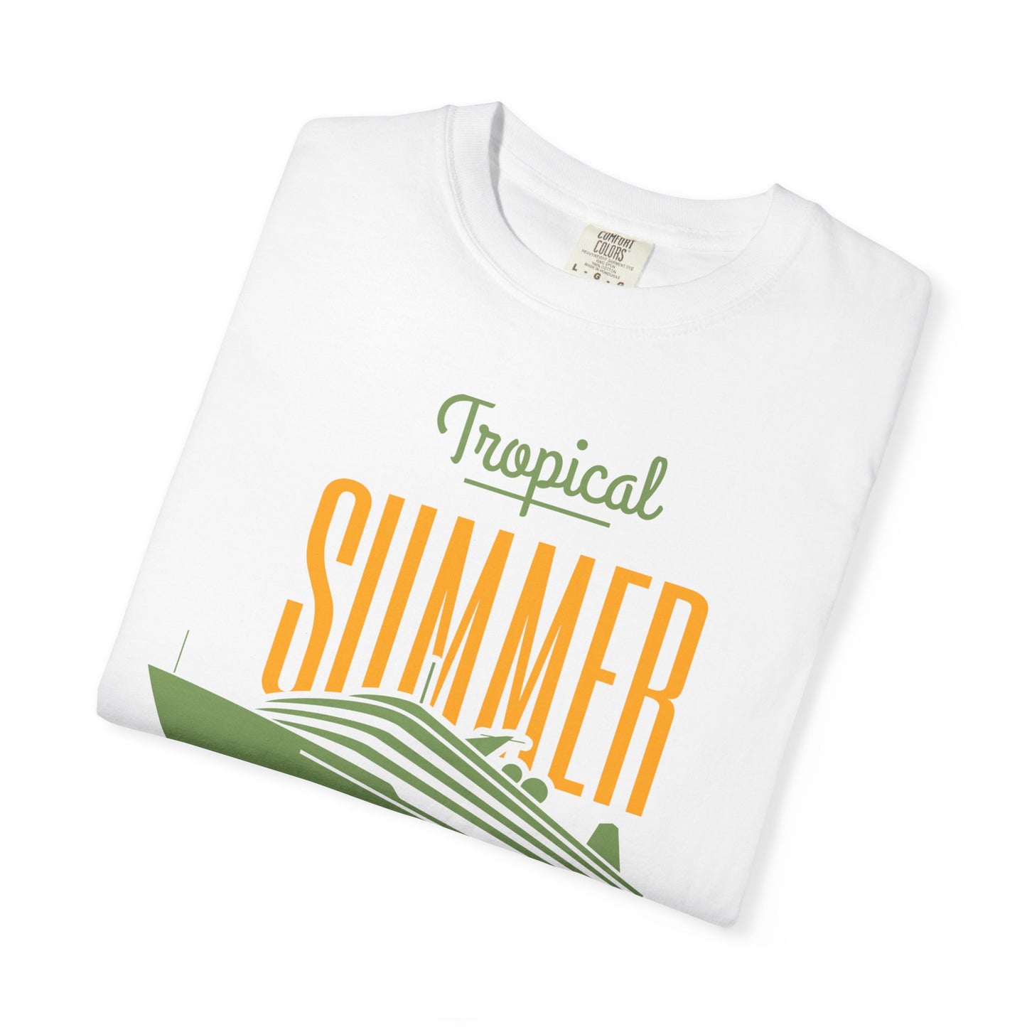 Unisex Garment Dyed T Shirt Relaxed Fit Comfort Colors 1717 Heavyweight 100 Percent Cotton