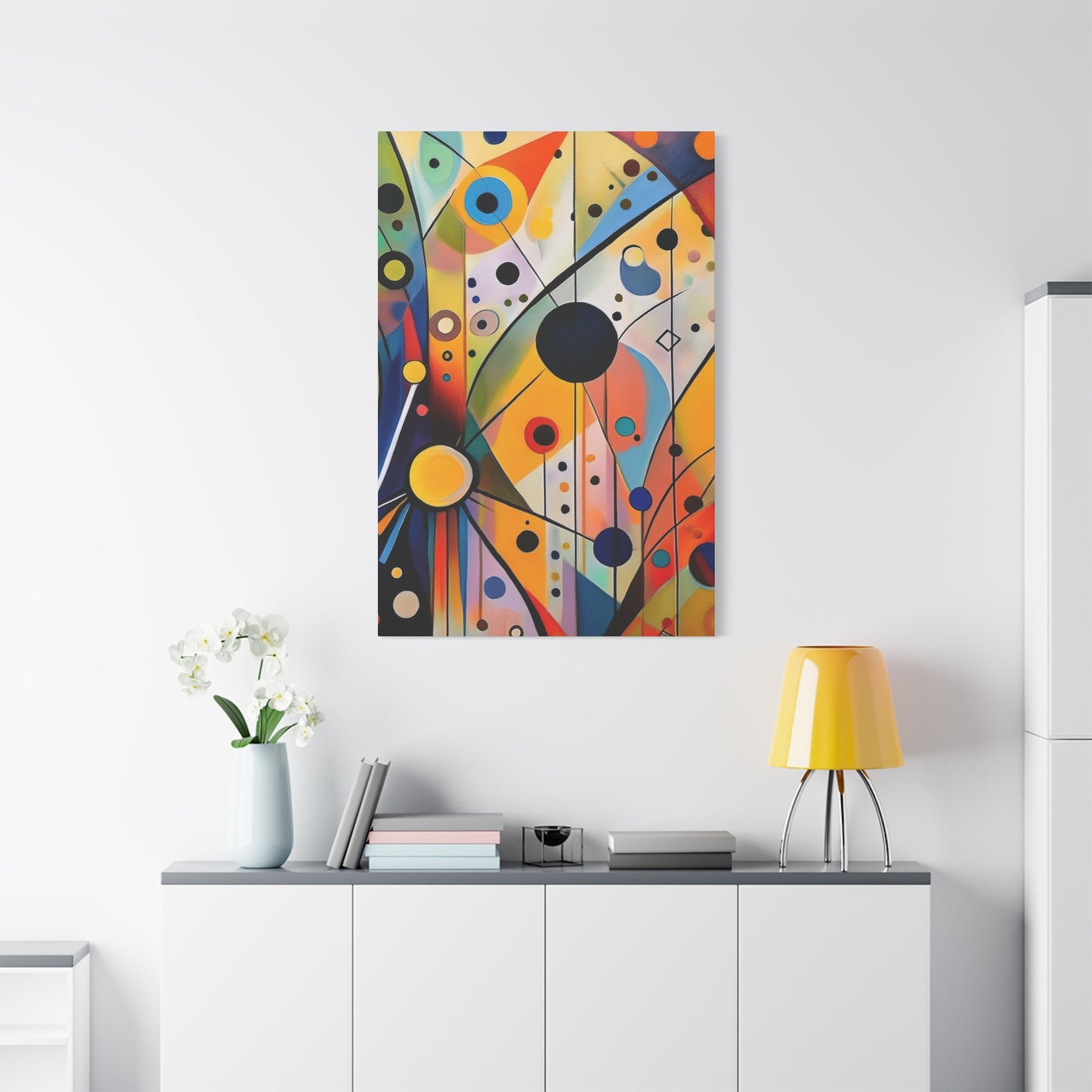 Abstract Oil Painting Print Canvas 20x24,20x30,24x30 24x32,24x36,30x40 32x48,36x48,40x60 Pine-Wood Inner Frame ABS-142