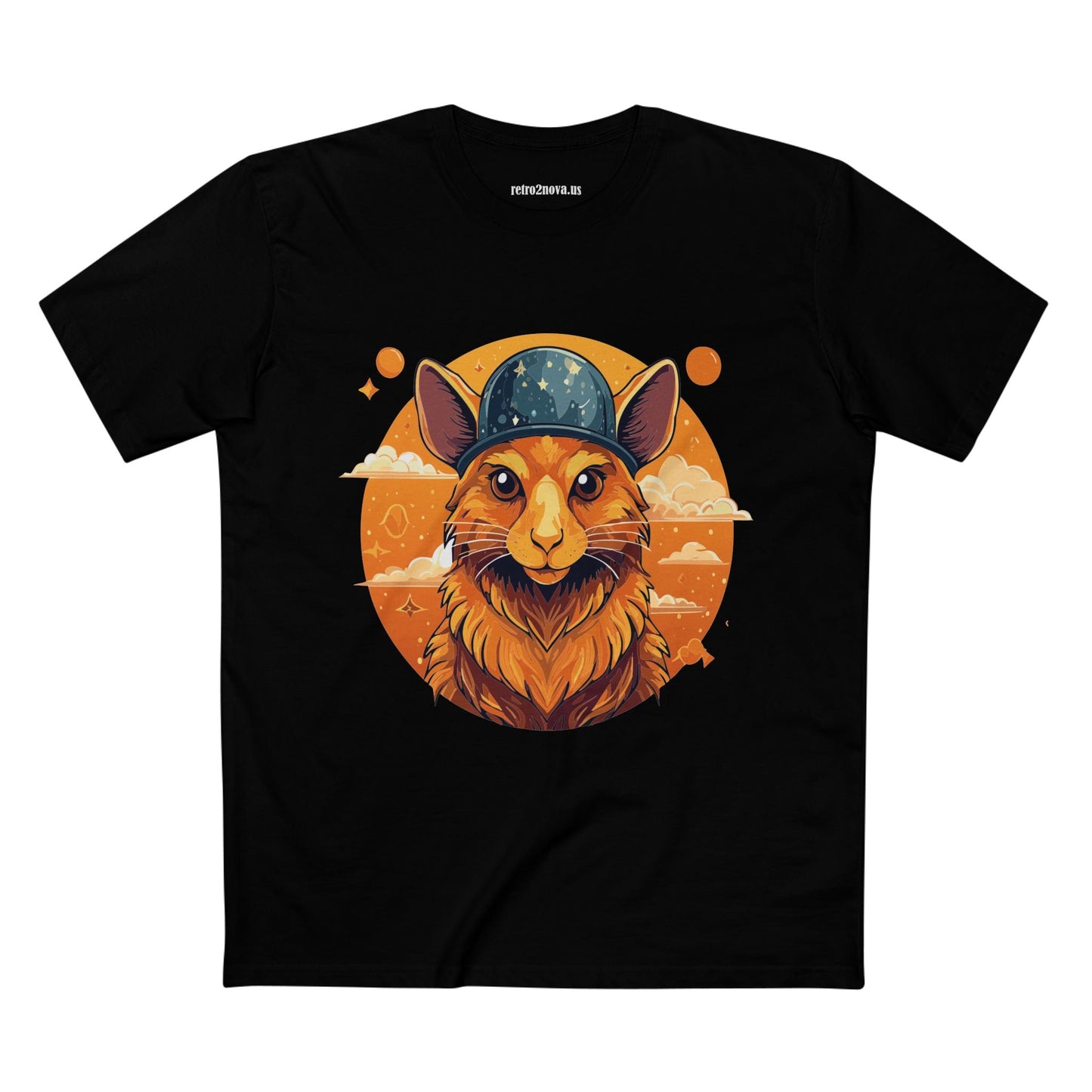Rabbit Shirt Unisex Premium Cotton Tee With Original Art Design From Retro2Nova Art Collection Soft Breathable Comfort