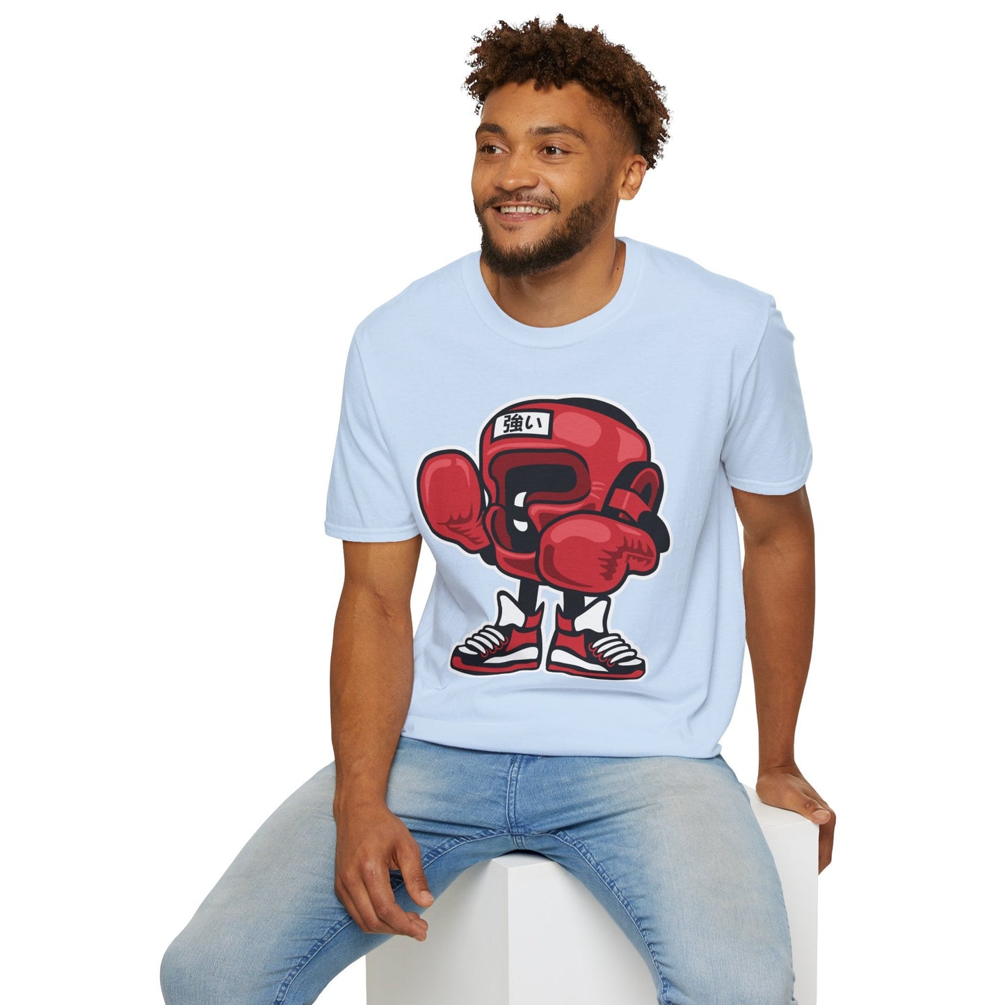 Cartoon T Shirt Unisex Short Sleeve Animation Tee Funny Graphic Tee Gildan Softstyle 64000 Cotton